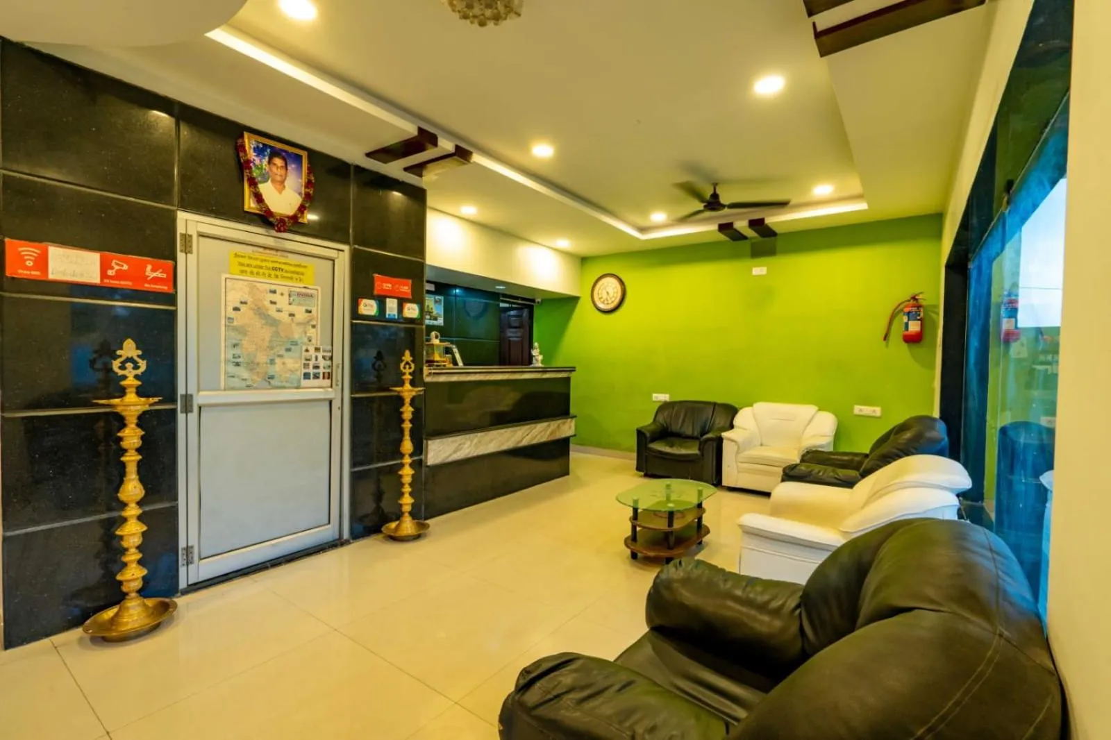 Bed in Hotel Ramleela