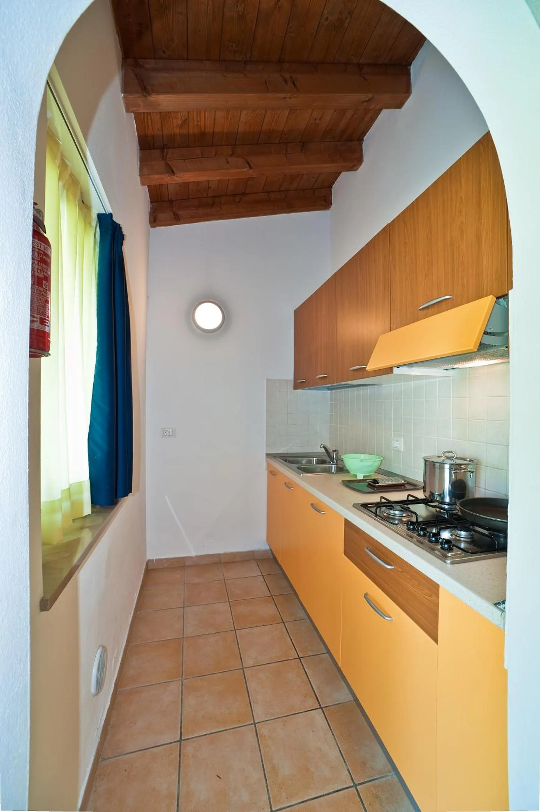 Kitchen or kitchenette in Campeggio del Garda