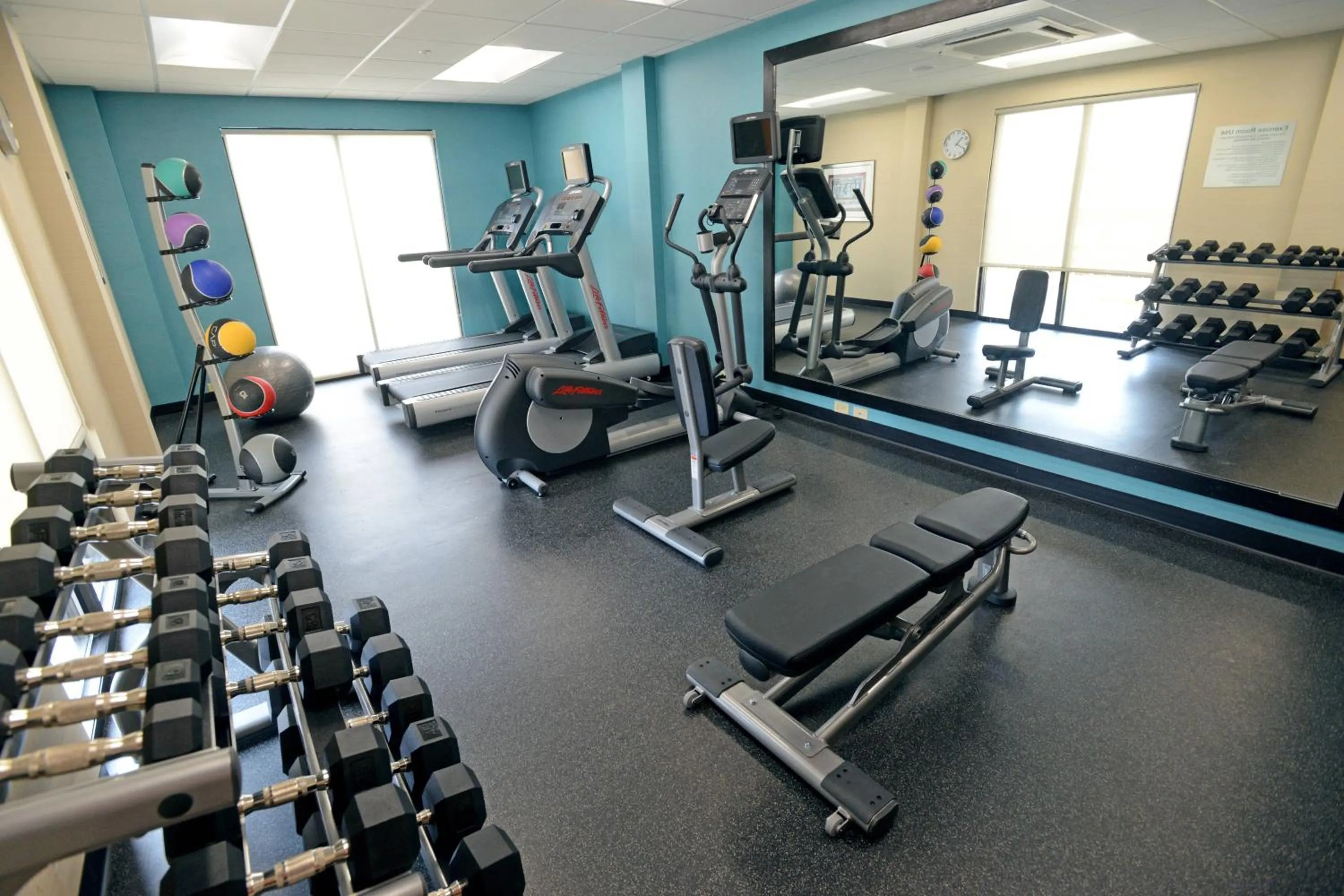 Fitness centre/facilities in Fairfield Inn & Suites by Marriott Bowling Green