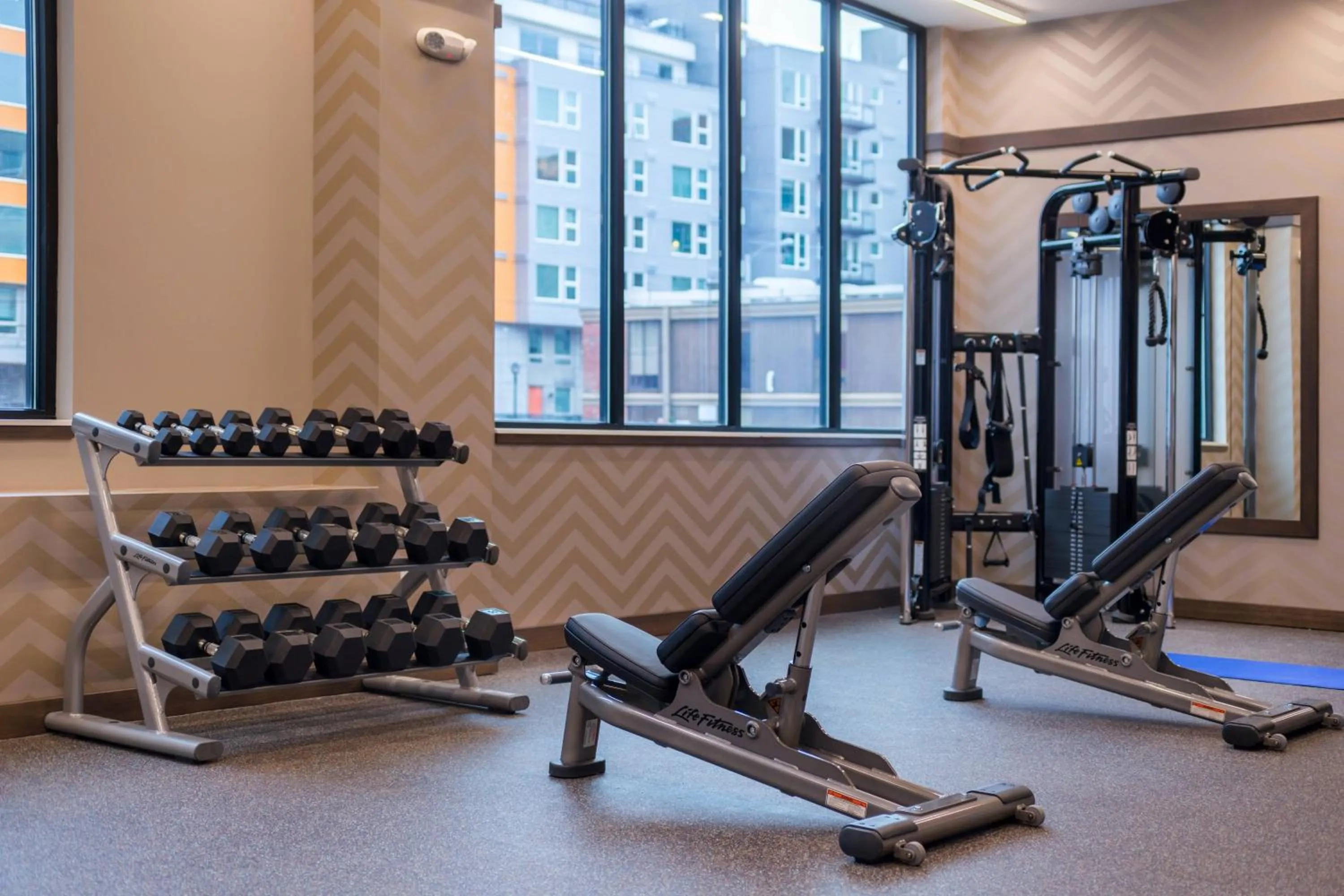Fitness centre/facilities in Residence Inn by Marriott Seattle University District