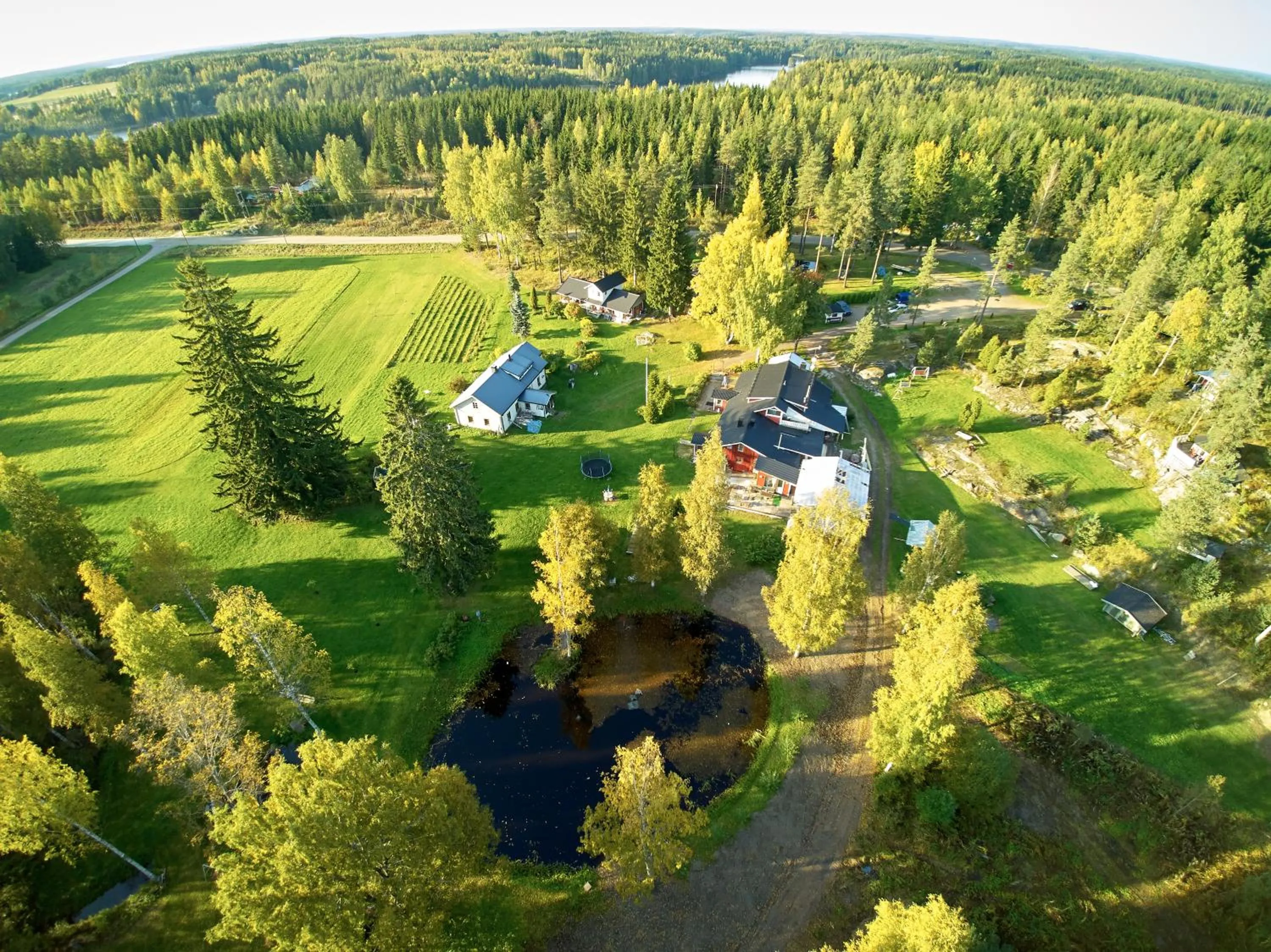 Bird's eye view in Hostel Mansikka
