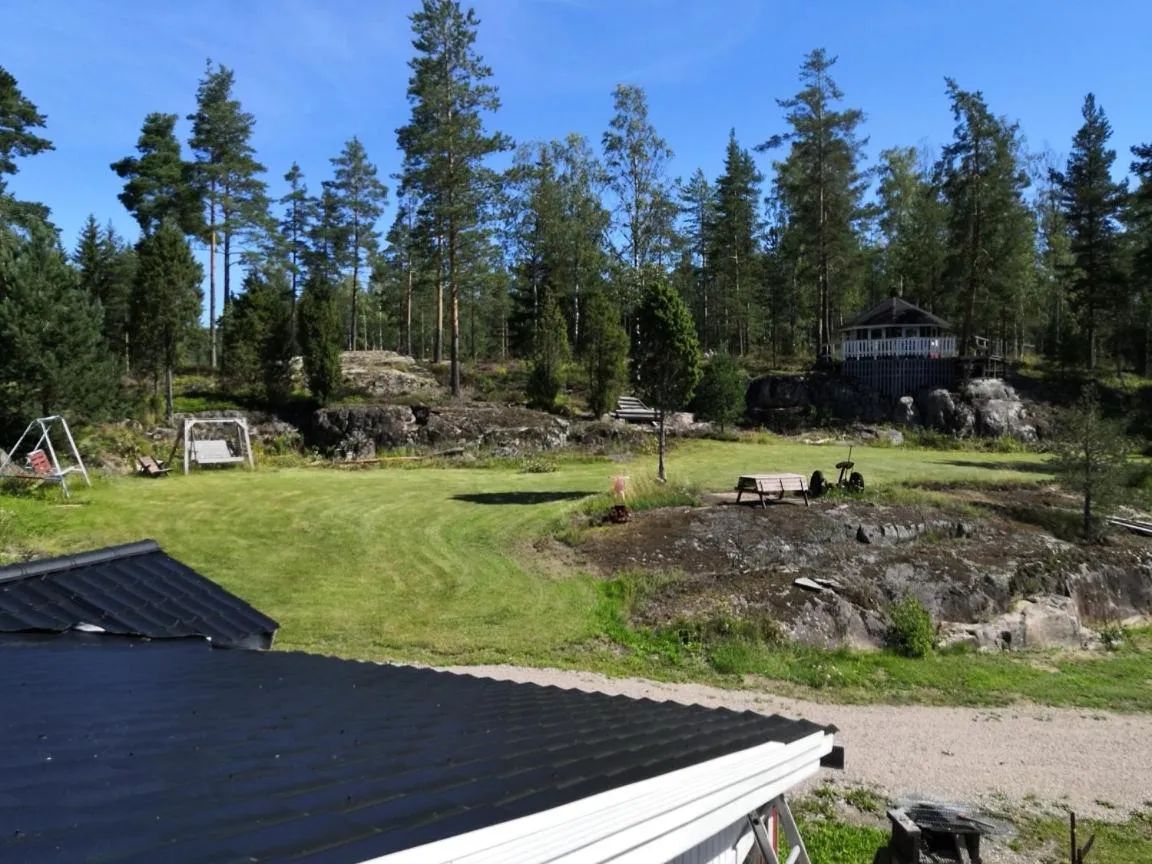 Patio in Hostel Mansikka