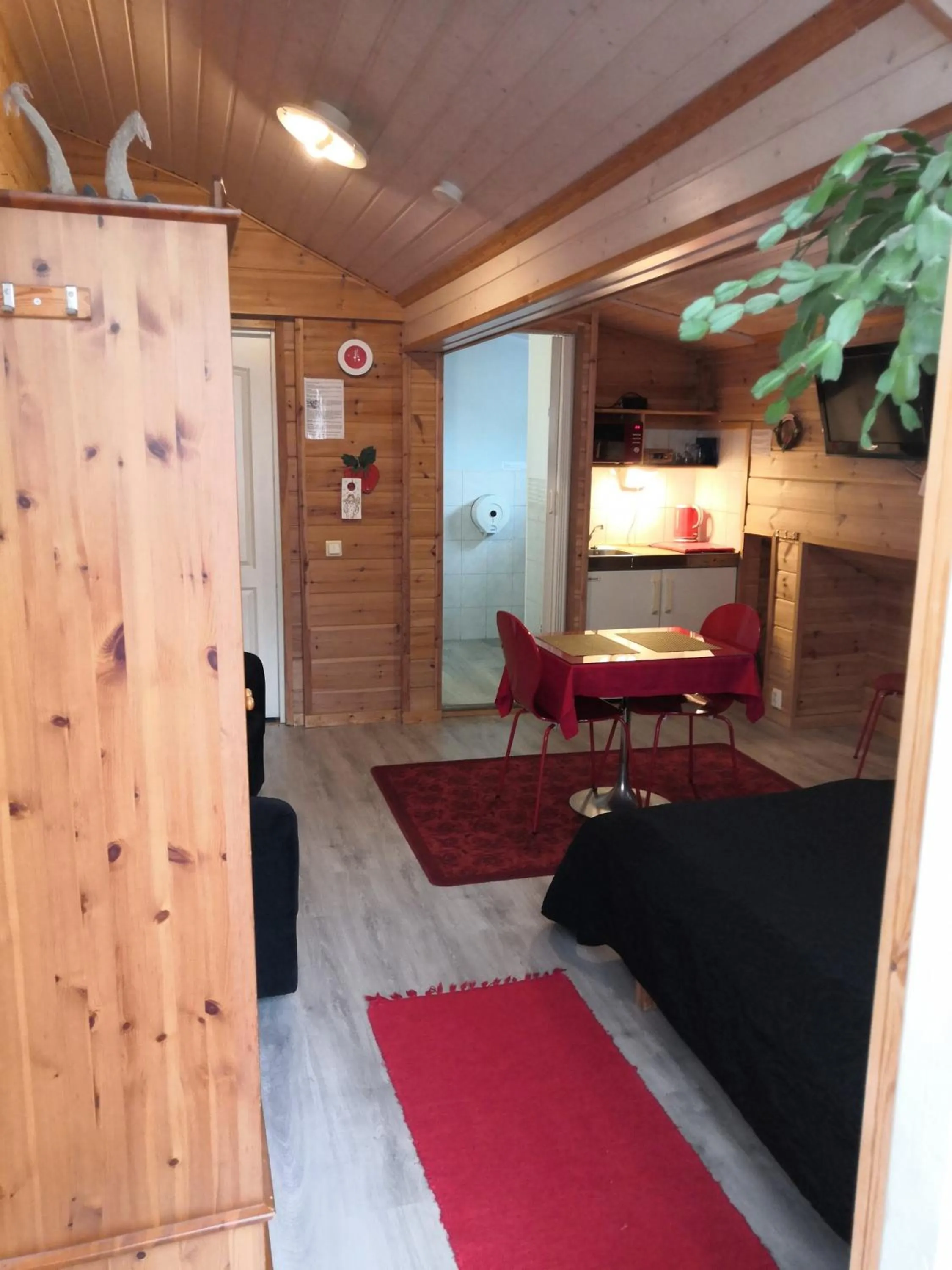 Living room in Hostel Mansikka