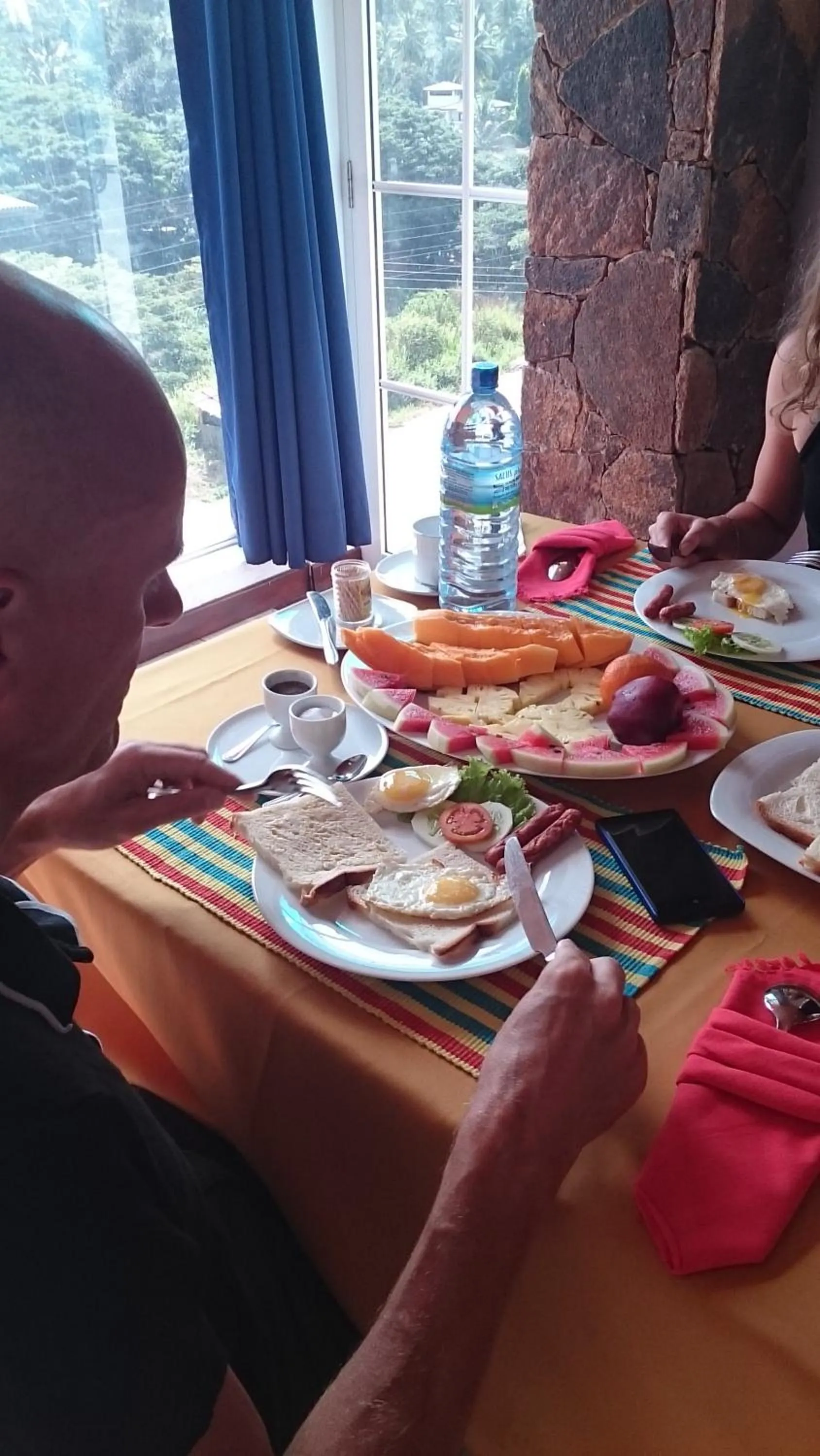 American breakfast in Elegance Range Resort