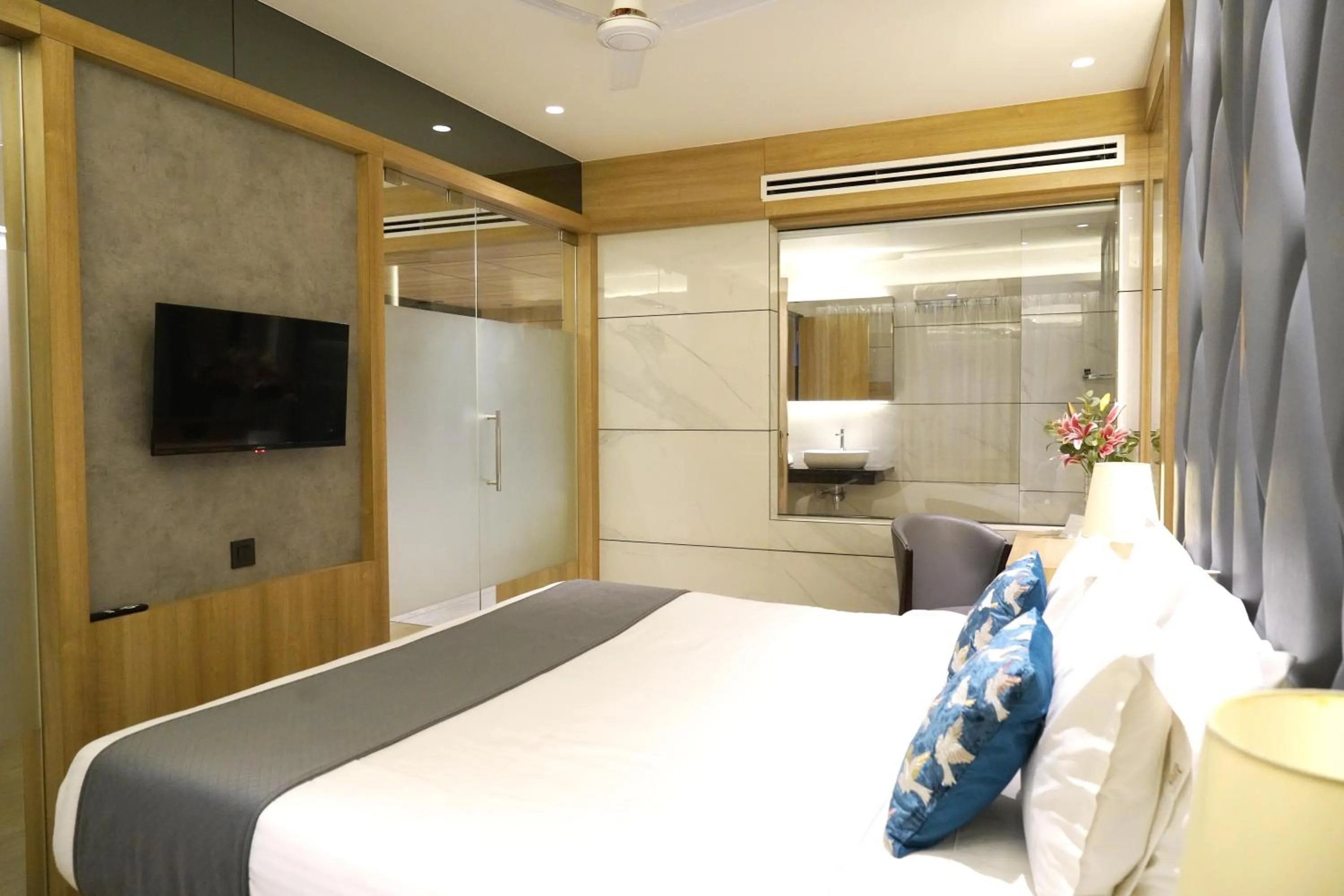 Bedroom, Bed in Hotel Hillberry