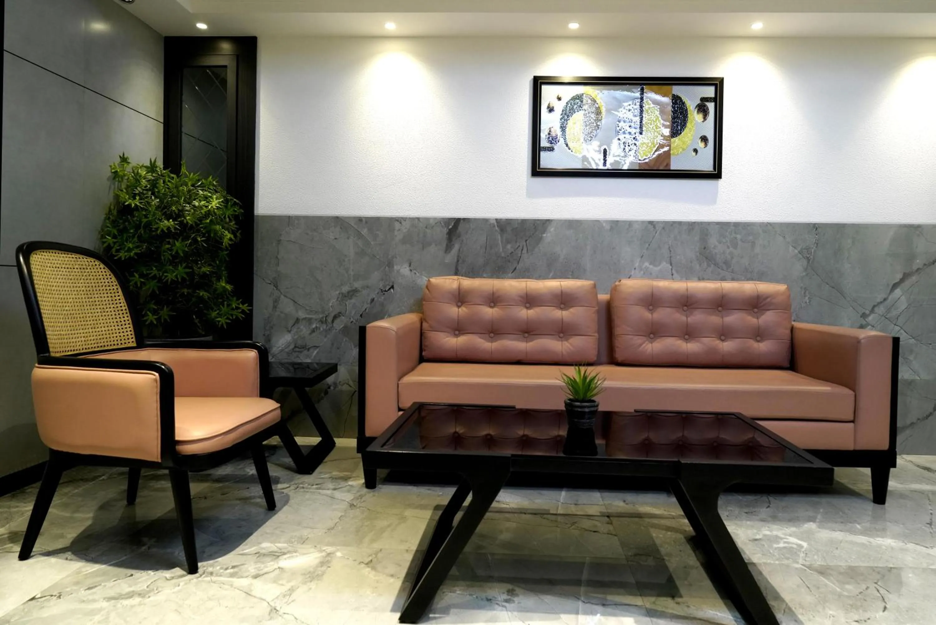 Lobby or reception in Hotel Hillberry
