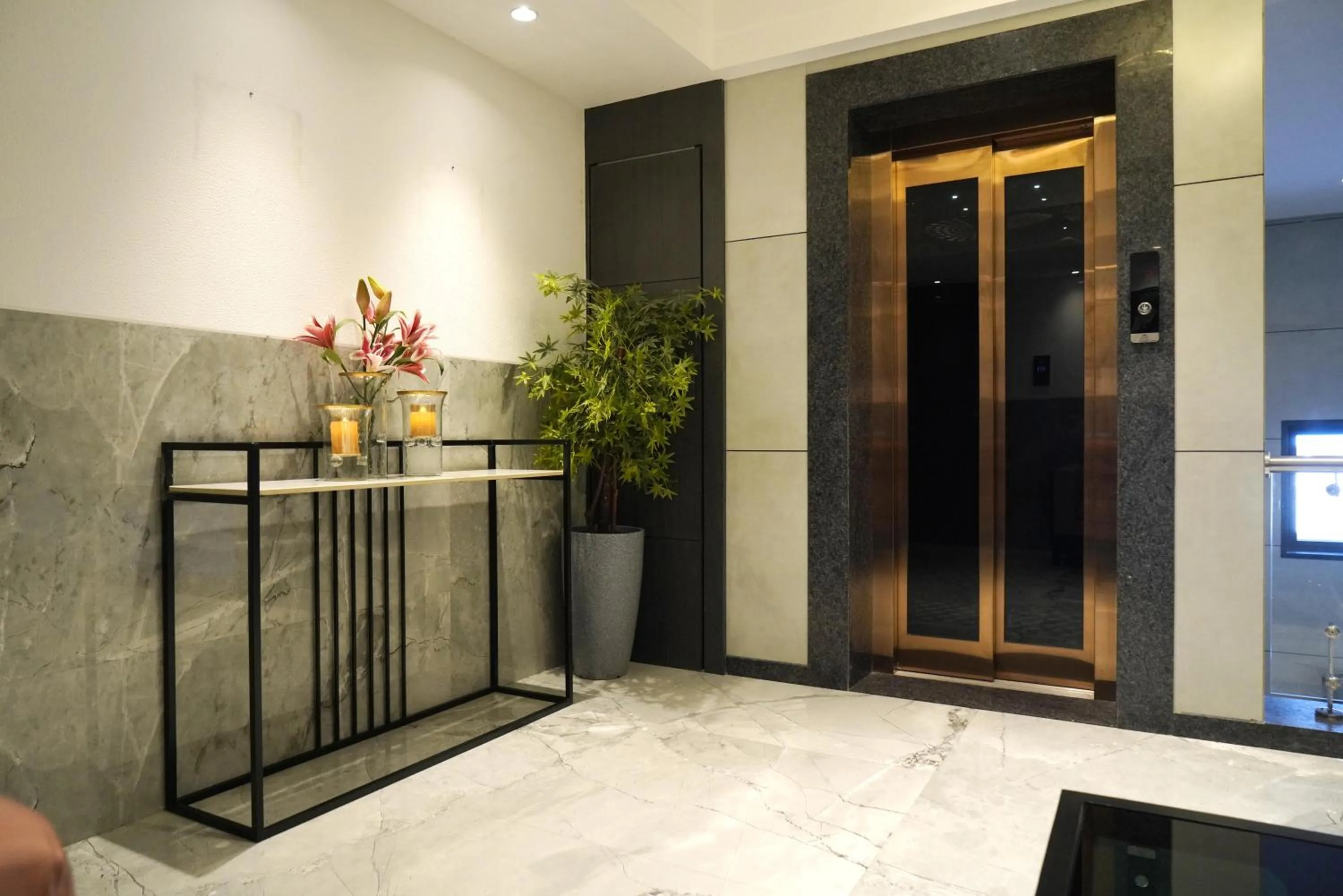 elevator in Hotel Hillberry