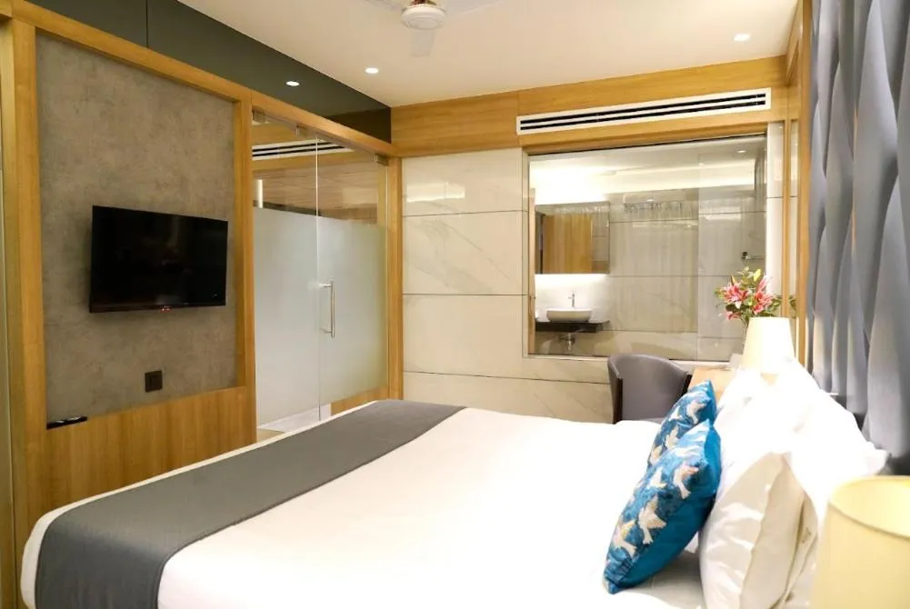 Bedroom, Bed in Hotel Hillberry