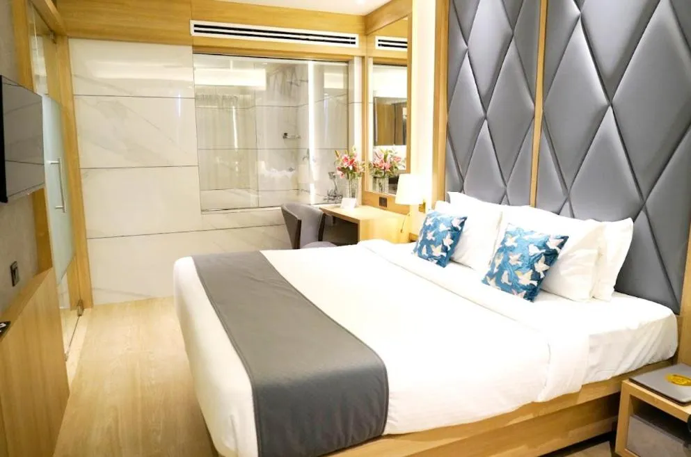 Bedroom, Bed in Hotel Hillberry