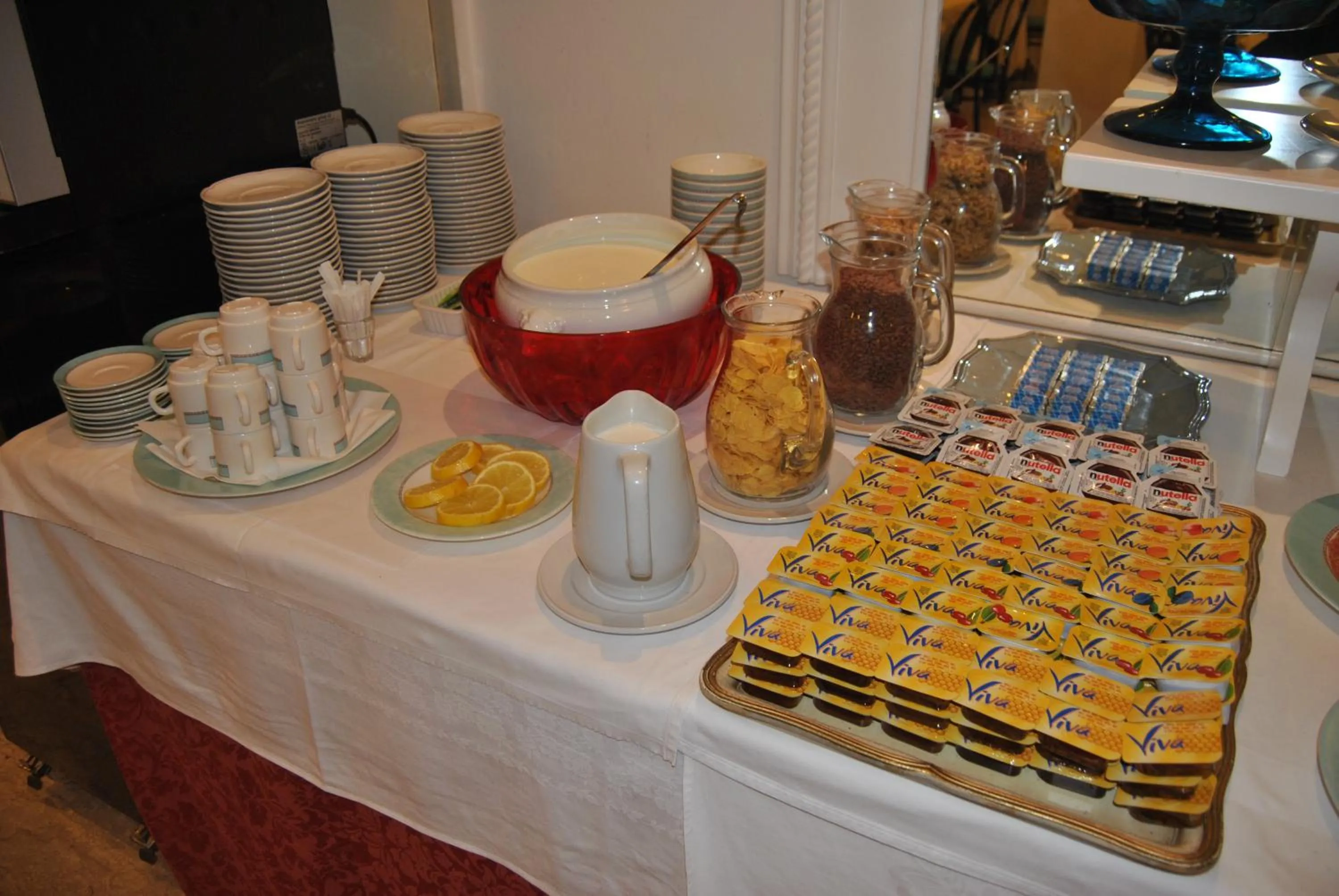 Buffet breakfast in Hotel Pacific