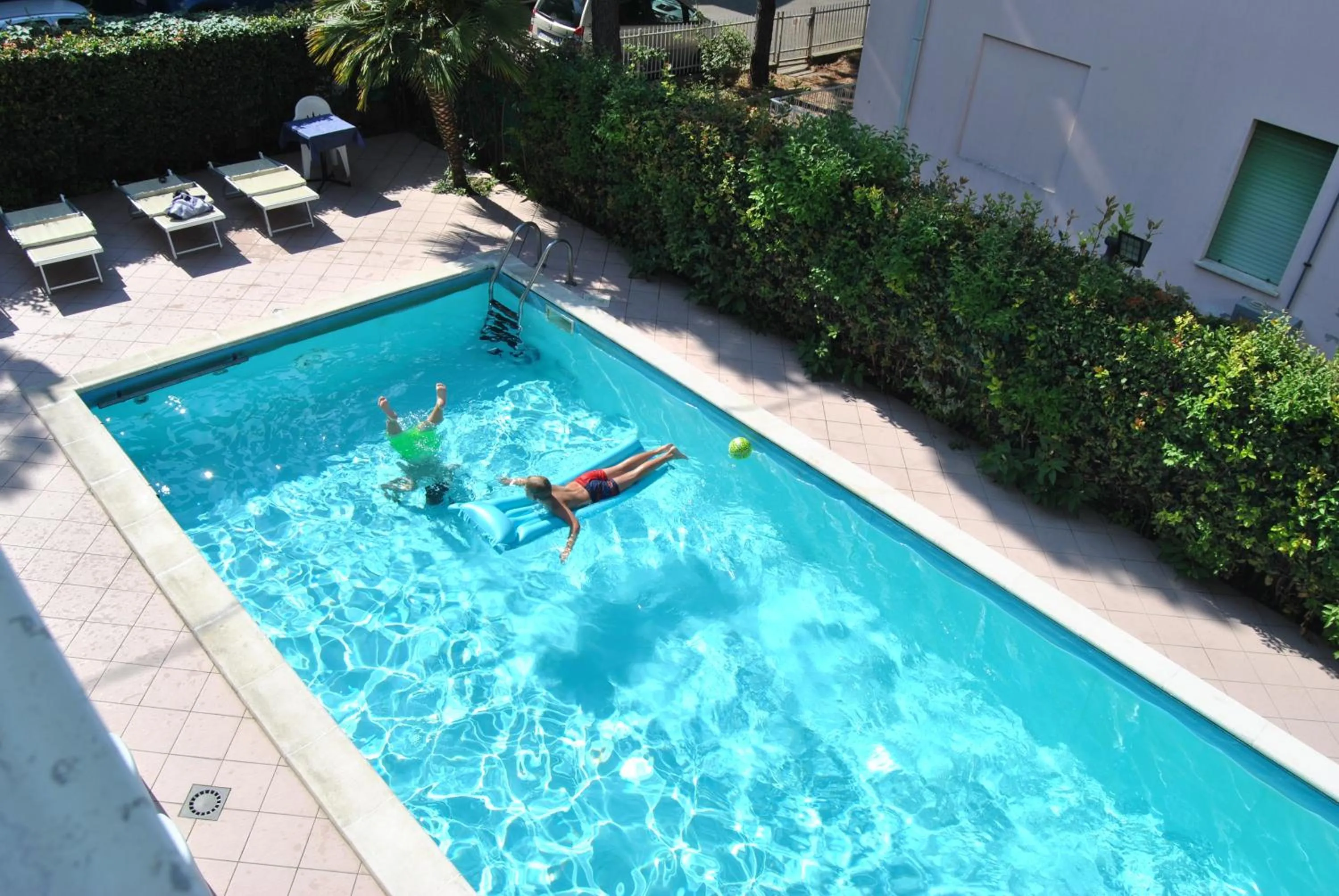 Swimming pool in Hotel Pacific