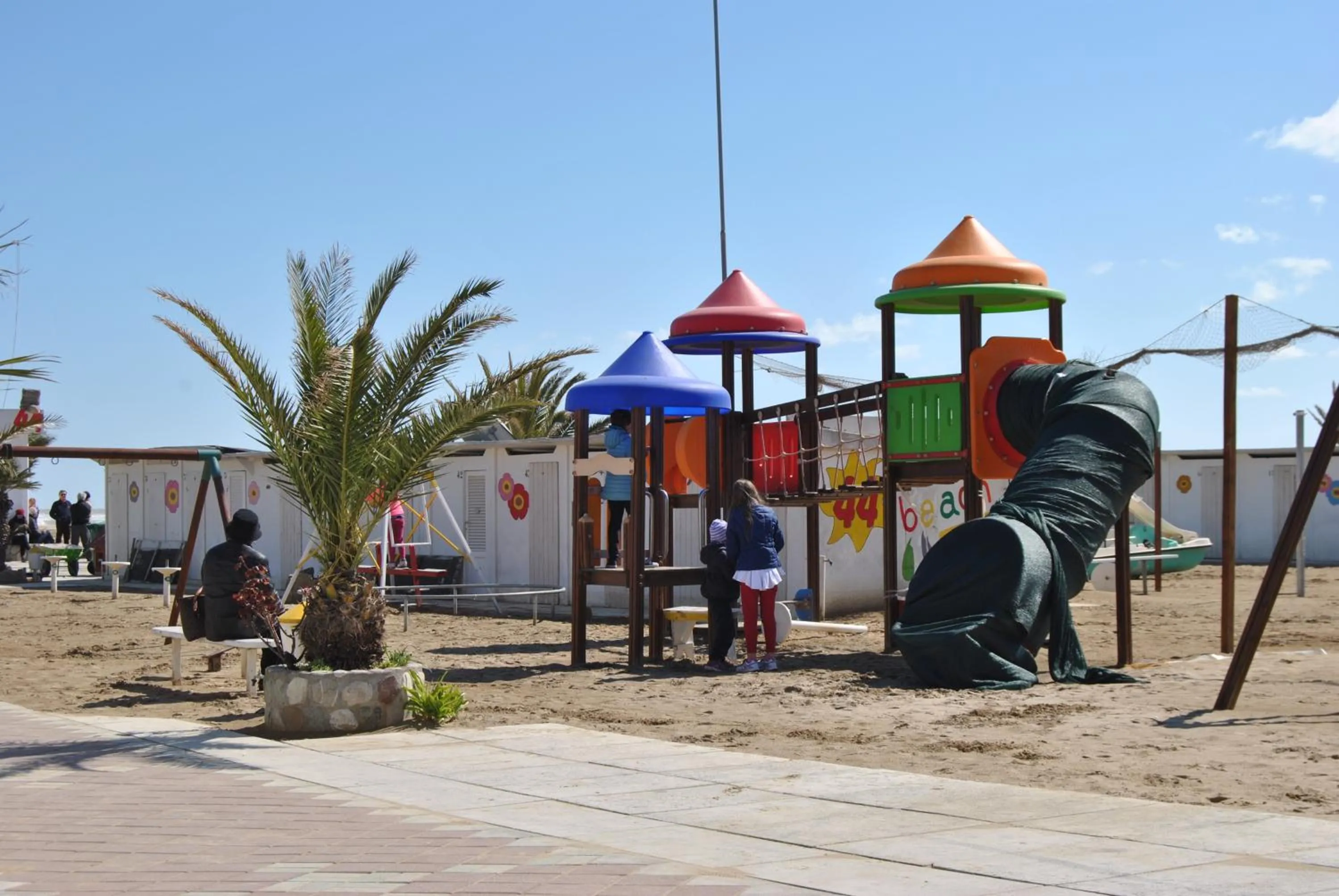 Beach in Hotel Pacific