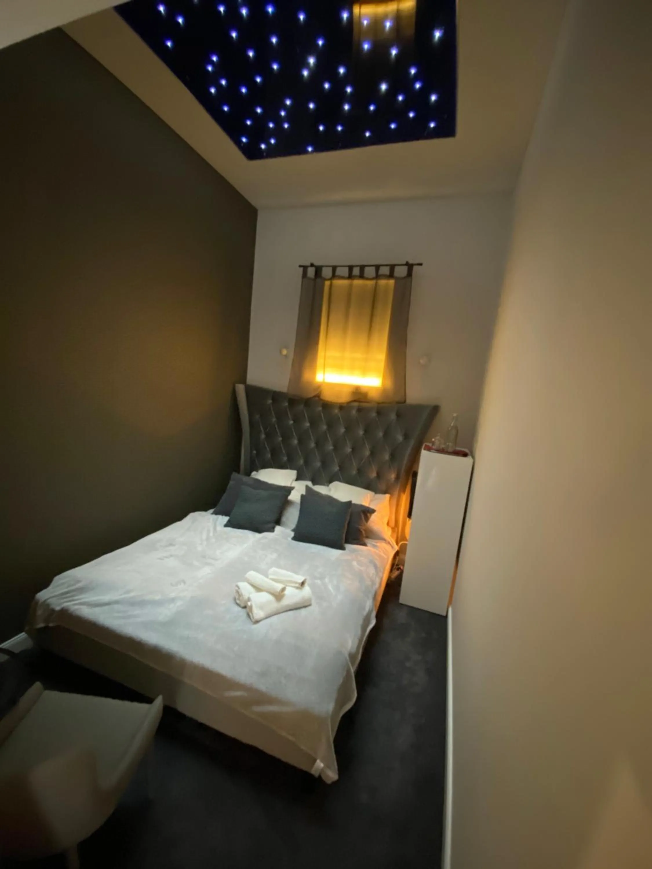 Bedroom, Bed in Balance Home