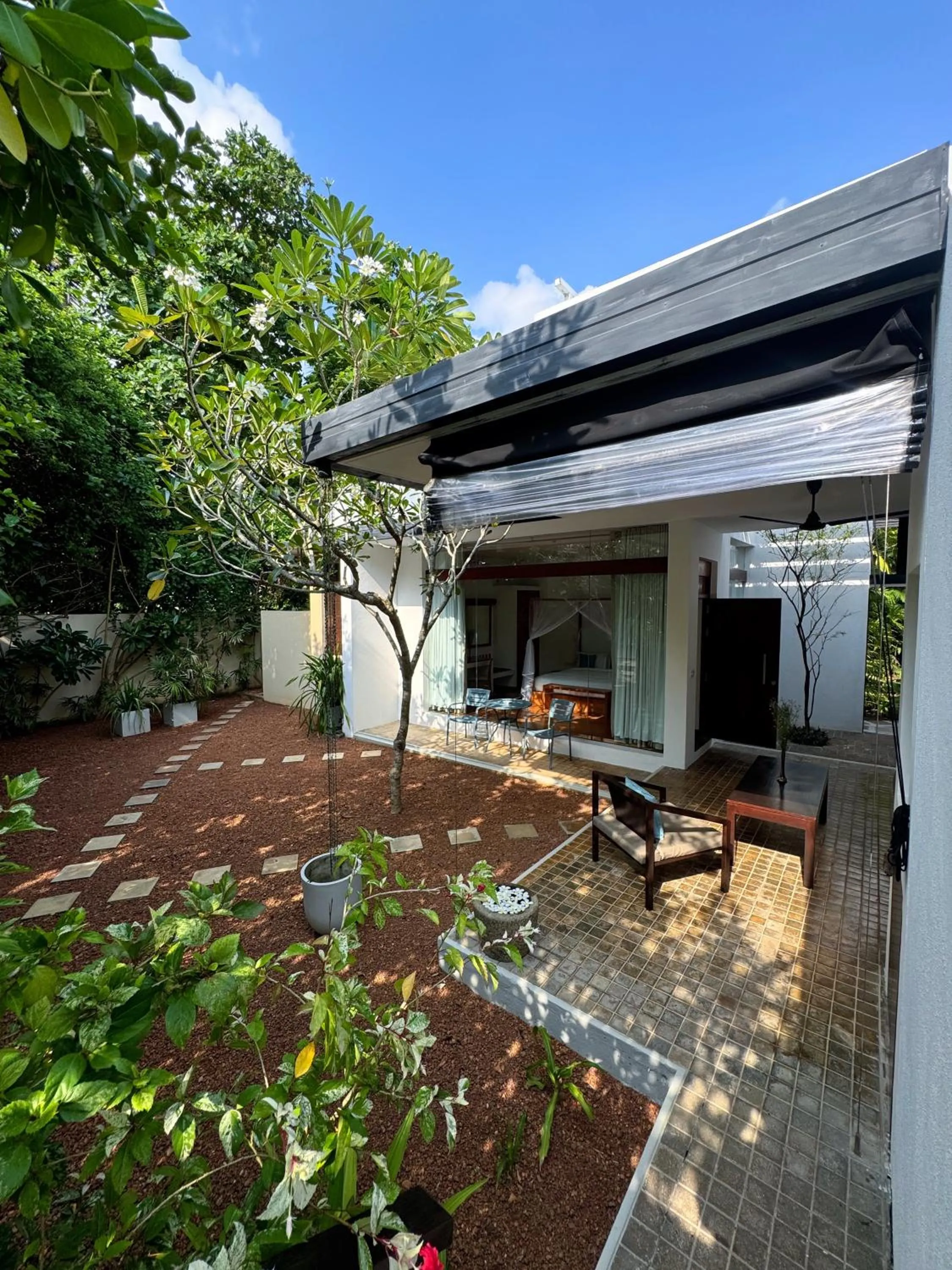 Patio in Calamansi Cove Villas