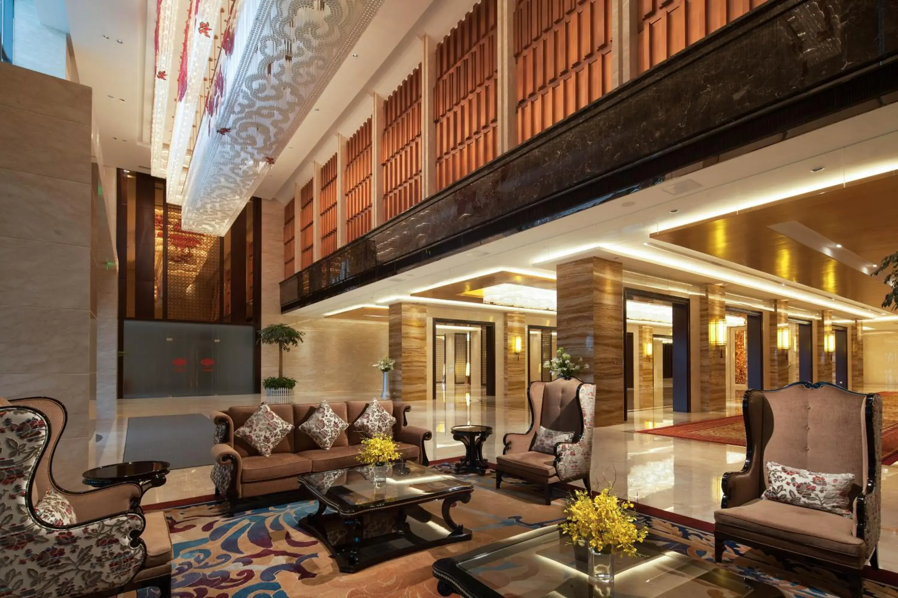 Lobby or reception in Xi'an Airport Hotel Lobby or reception in Xi'an Airport Hotel