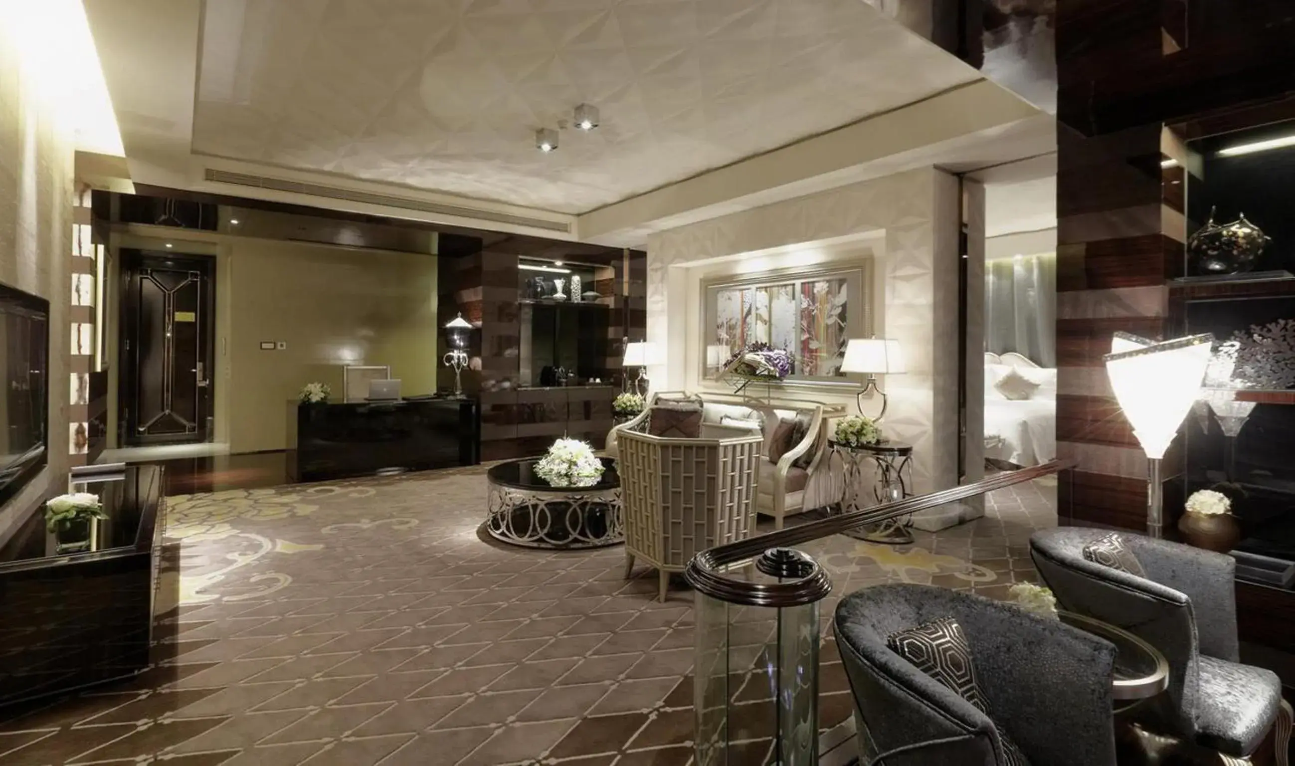 Living room in Chateau Star River Shanghai Minhang Living room in Chateau Star River Shanghai Minhang