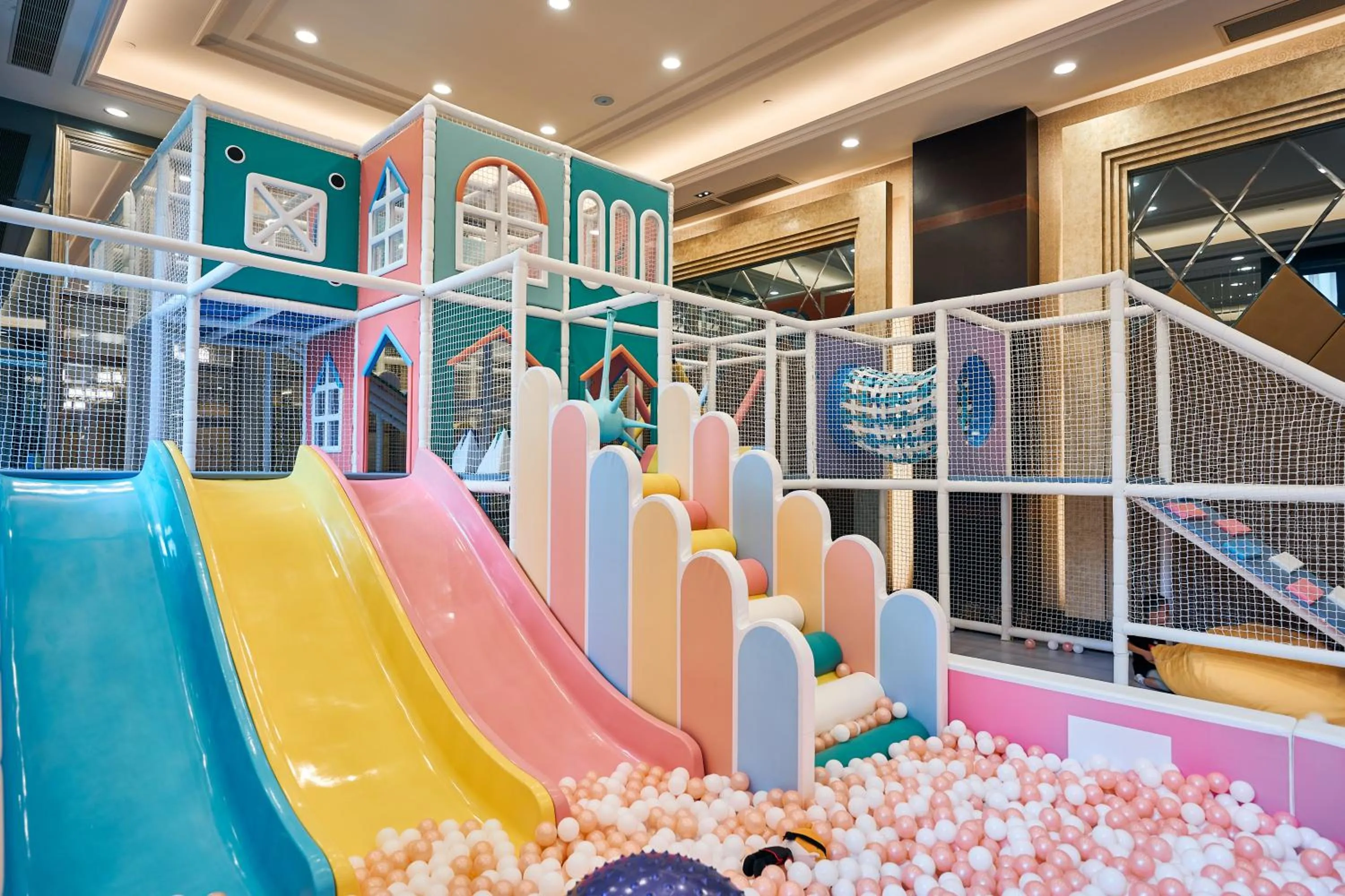 Children play ground in Chateau Star River Shanghai Minhang