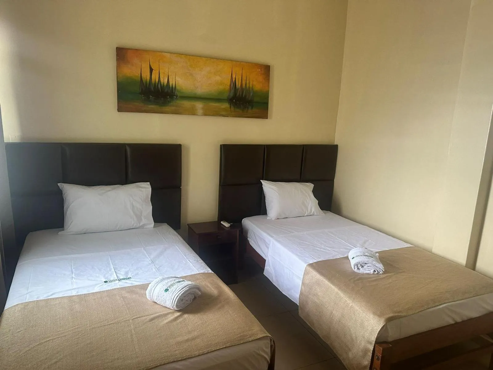 Photo of the whole room, Bed in Doral Inn Hotel - Iquitos