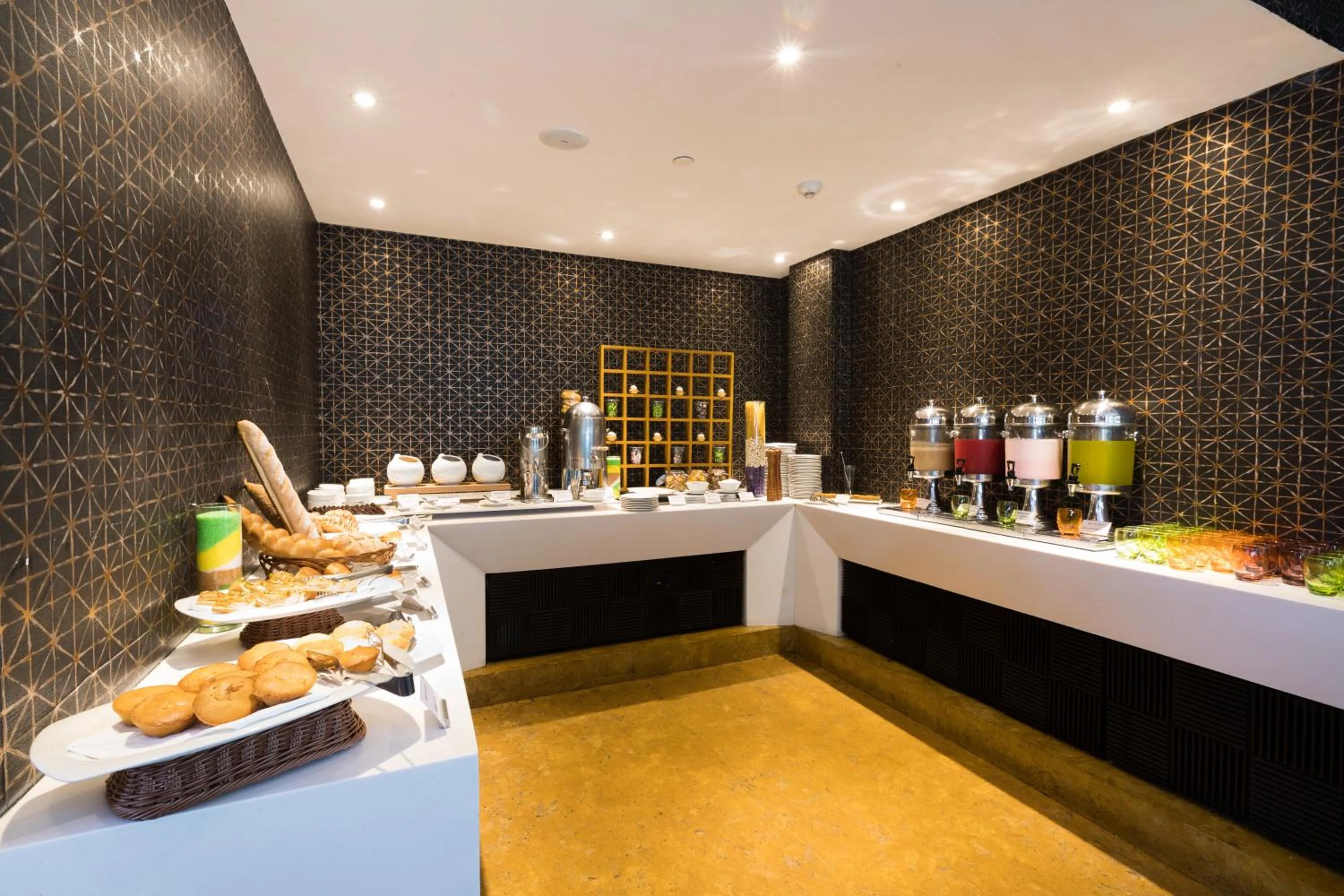 Continental breakfast in Planet Hollywood Beach Resort Goa