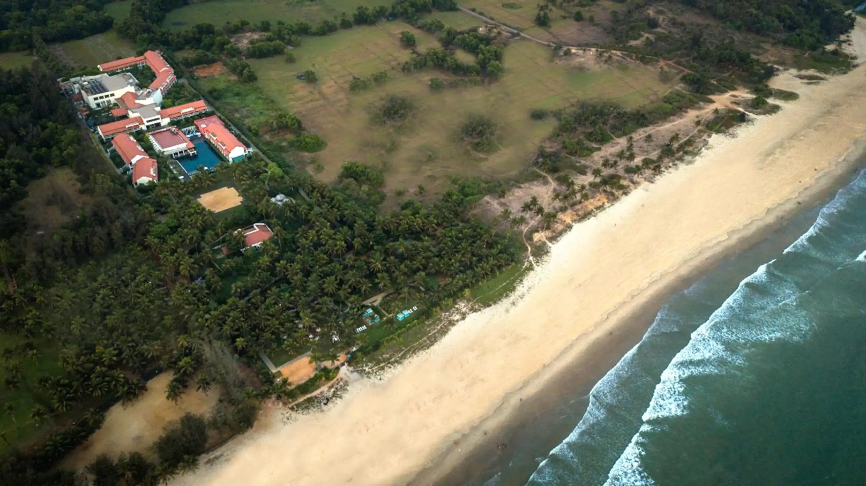 Bird's eye view in Planet Hollywood Beach Resort Goa Bird's eye view in Planet Hollywood Beach Resort Goa