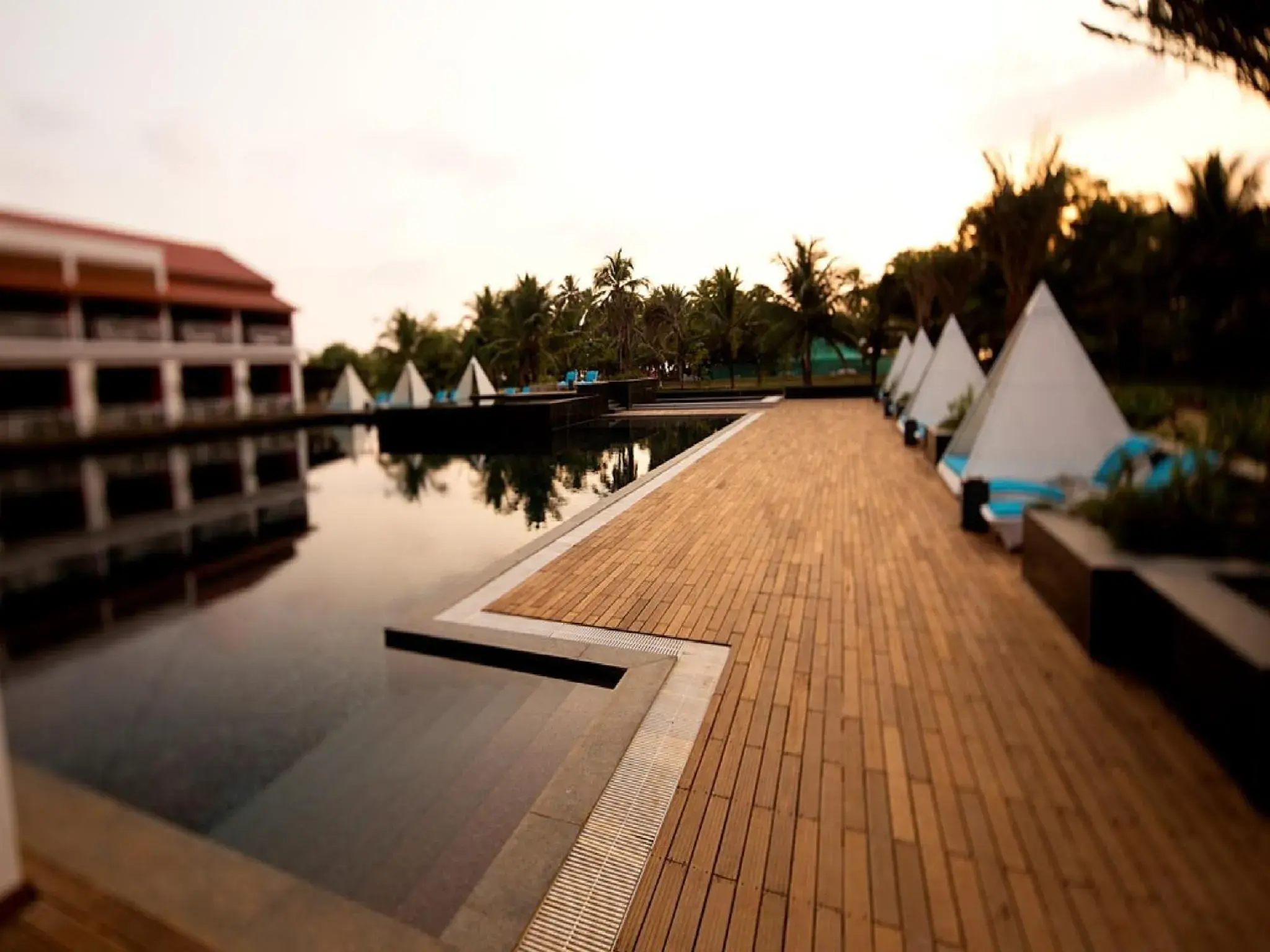 Swimming pool in Planet Hollywood Beach Resort Goa Swimming pool in Planet Hollywood Beach Resort Goa