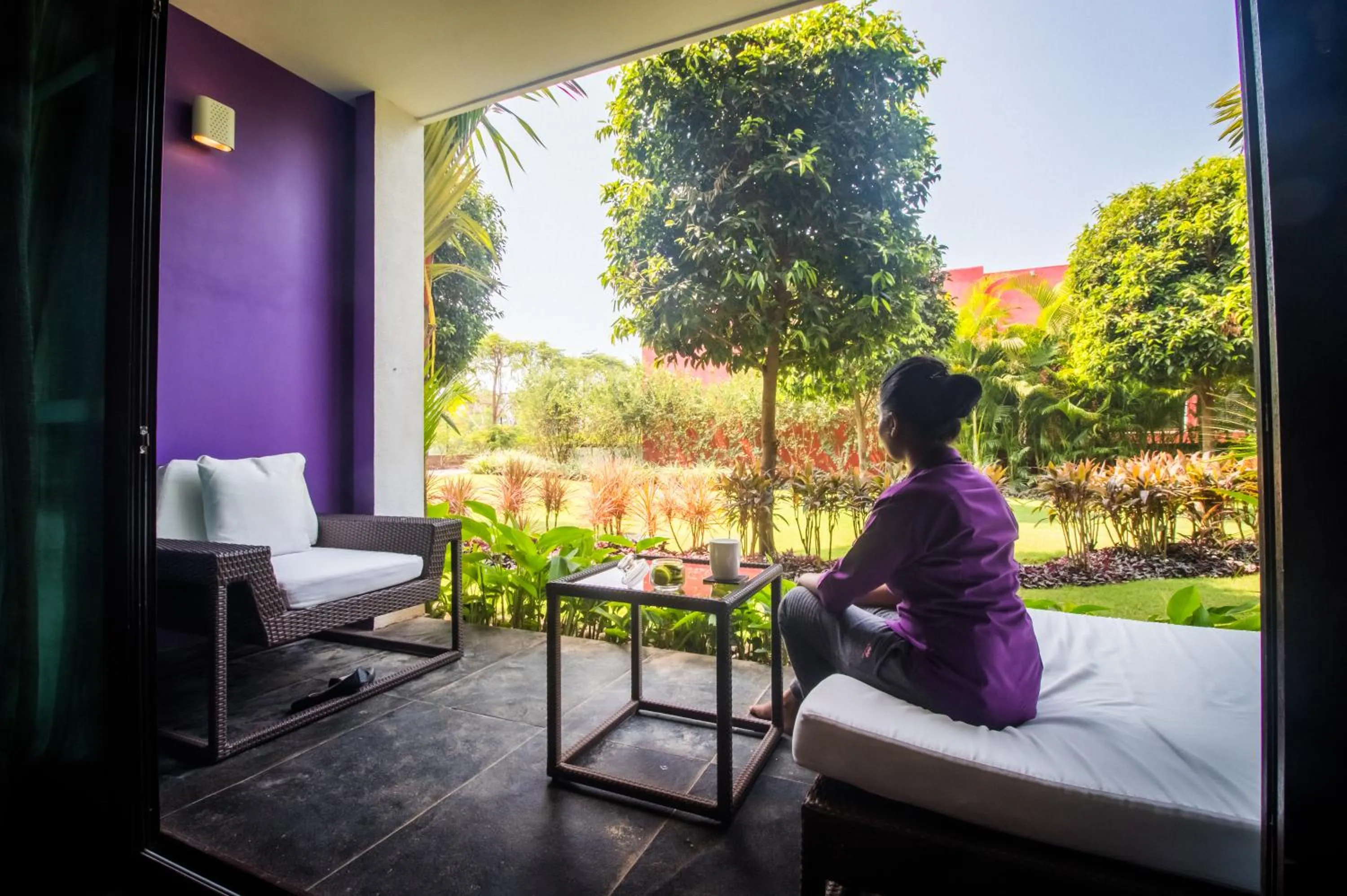Balcony/Terrace in Planet Hollywood Beach Resort Goa