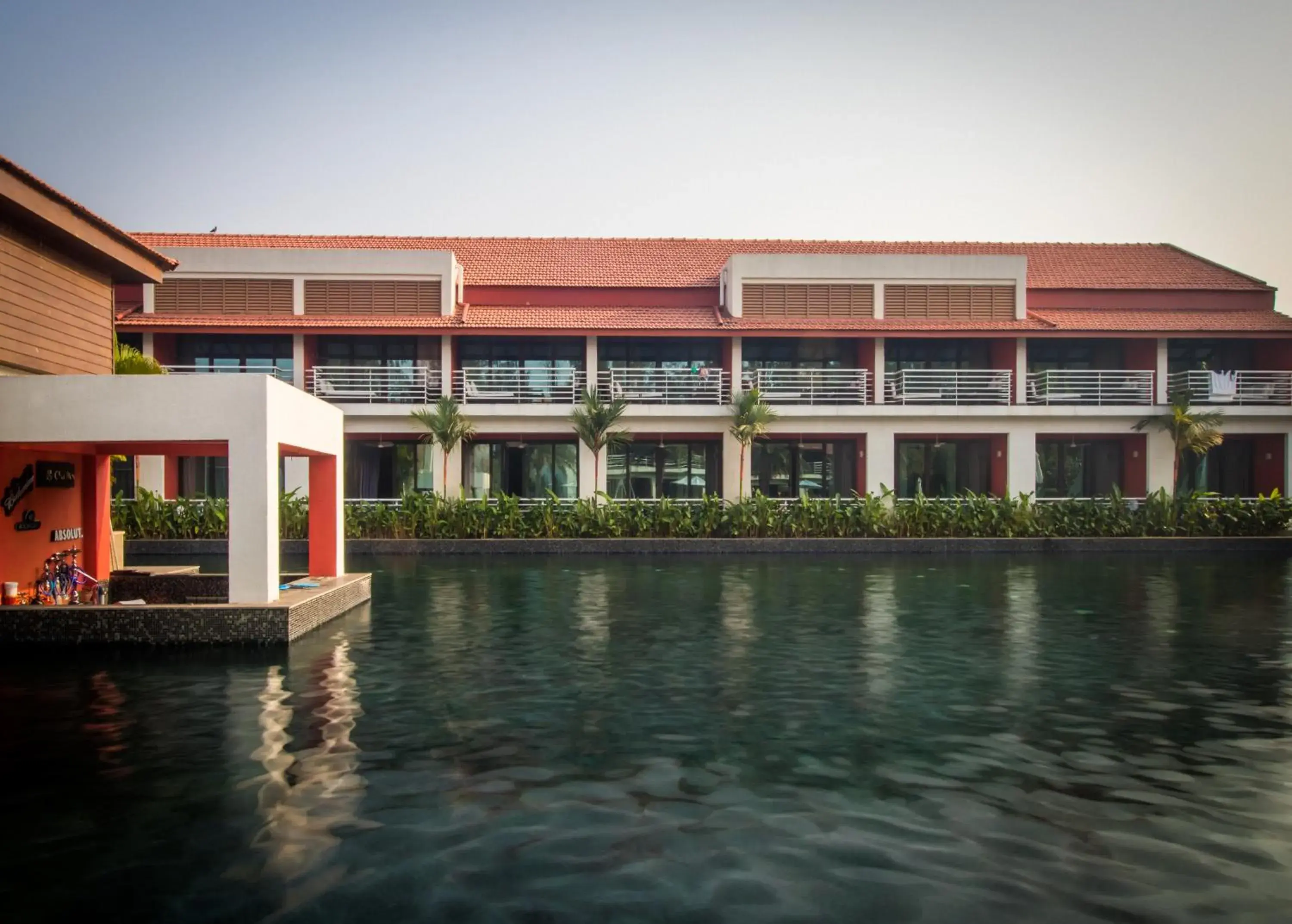 Pool view in Planet Hollywood Beach Resort Goa Pool view in Planet Hollywood Beach Resort Goa