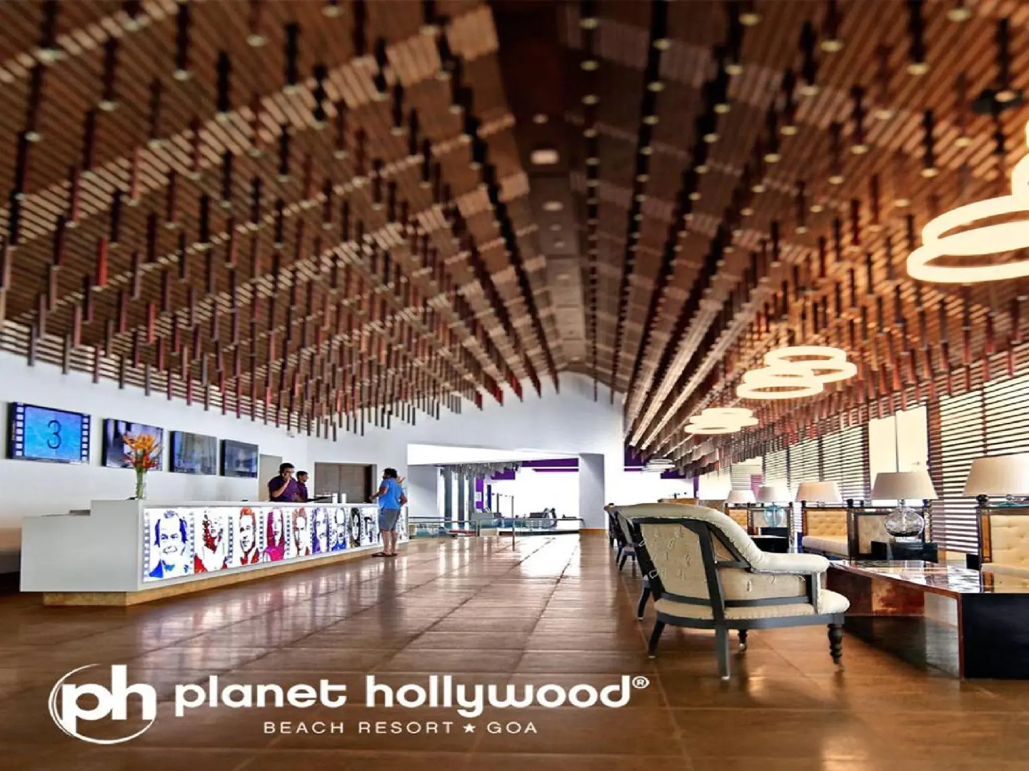 Lobby or reception in Planet Hollywood Beach Resort Goa Lobby or reception in Planet Hollywood Beach Resort Goa