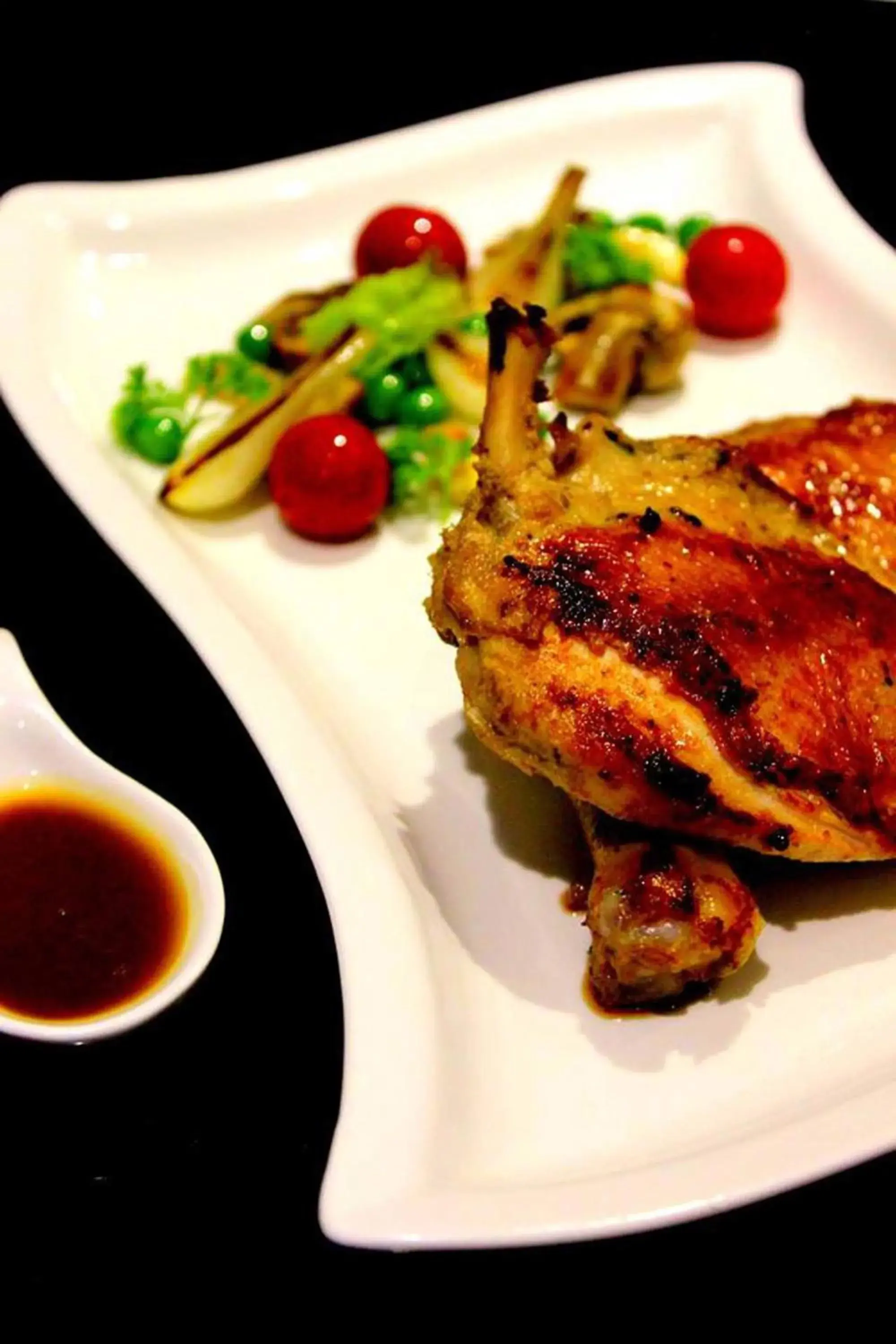 Food close-up in Planet Hollywood Beach Resort Goa Food close-up in Planet Hollywood Beach Resort Goa