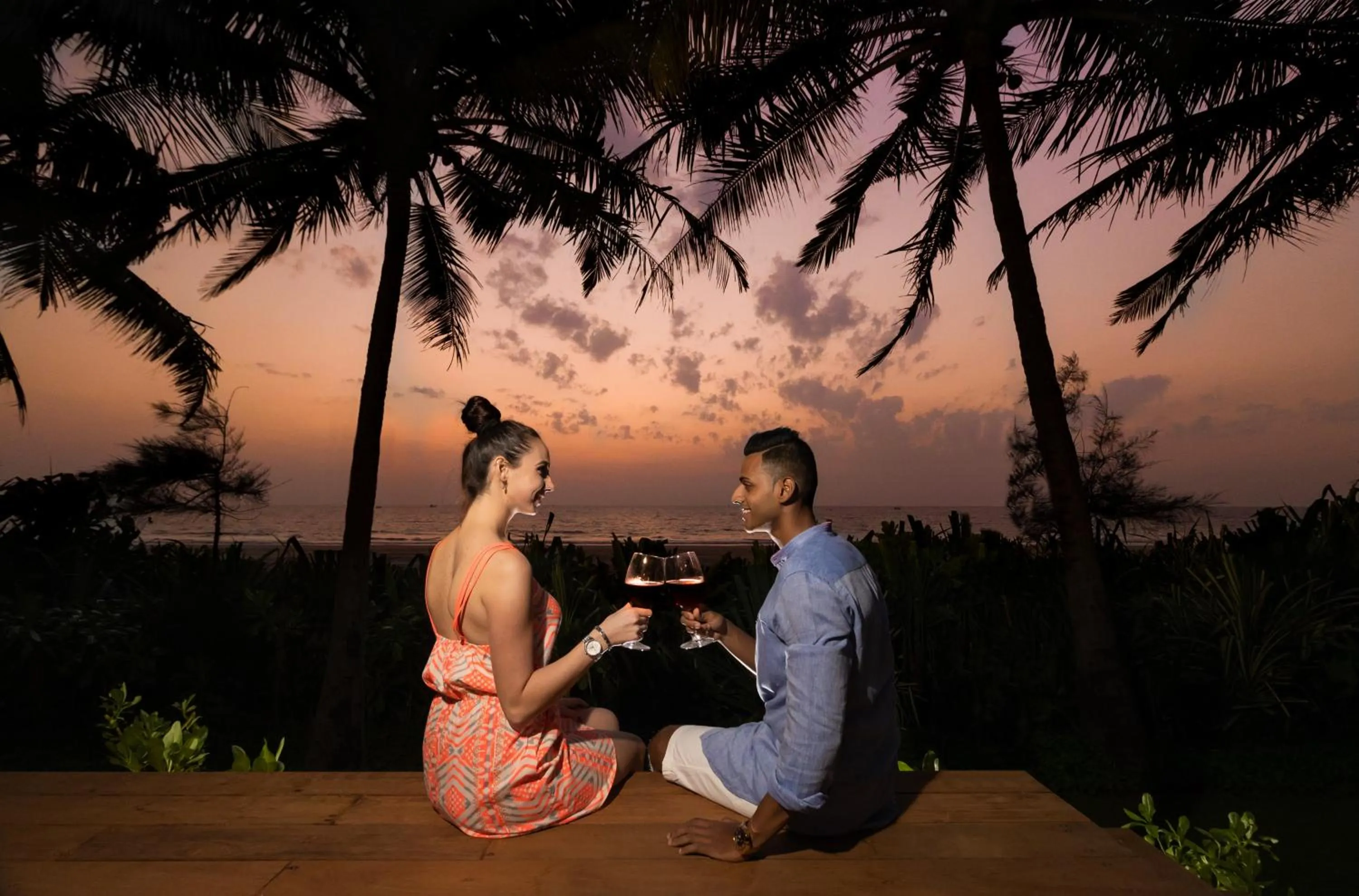 People in Planet Hollywood Beach Resort Goa