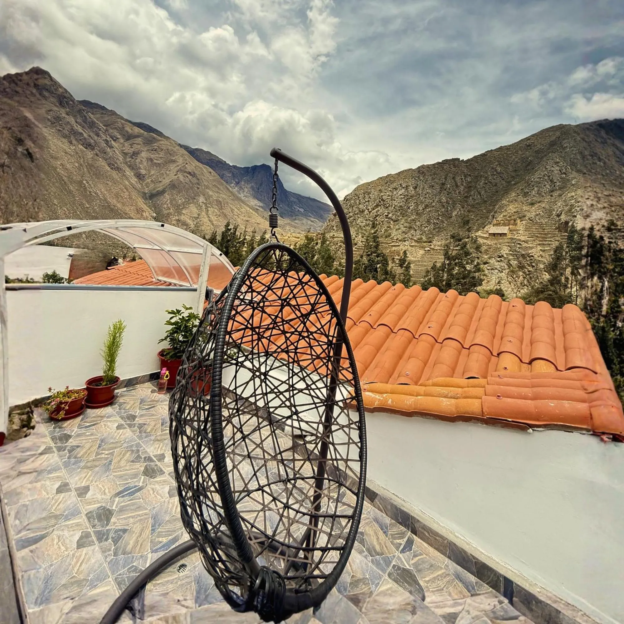 Balcony/Terrace in Andenes del Inca Hotel