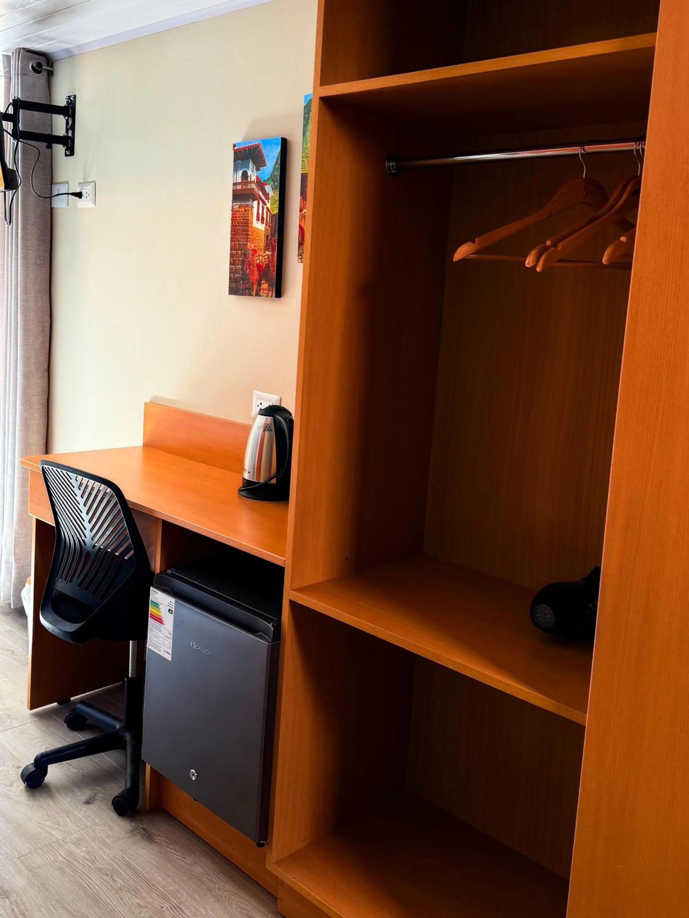 wardrobe in Andenes del Inca Hotel