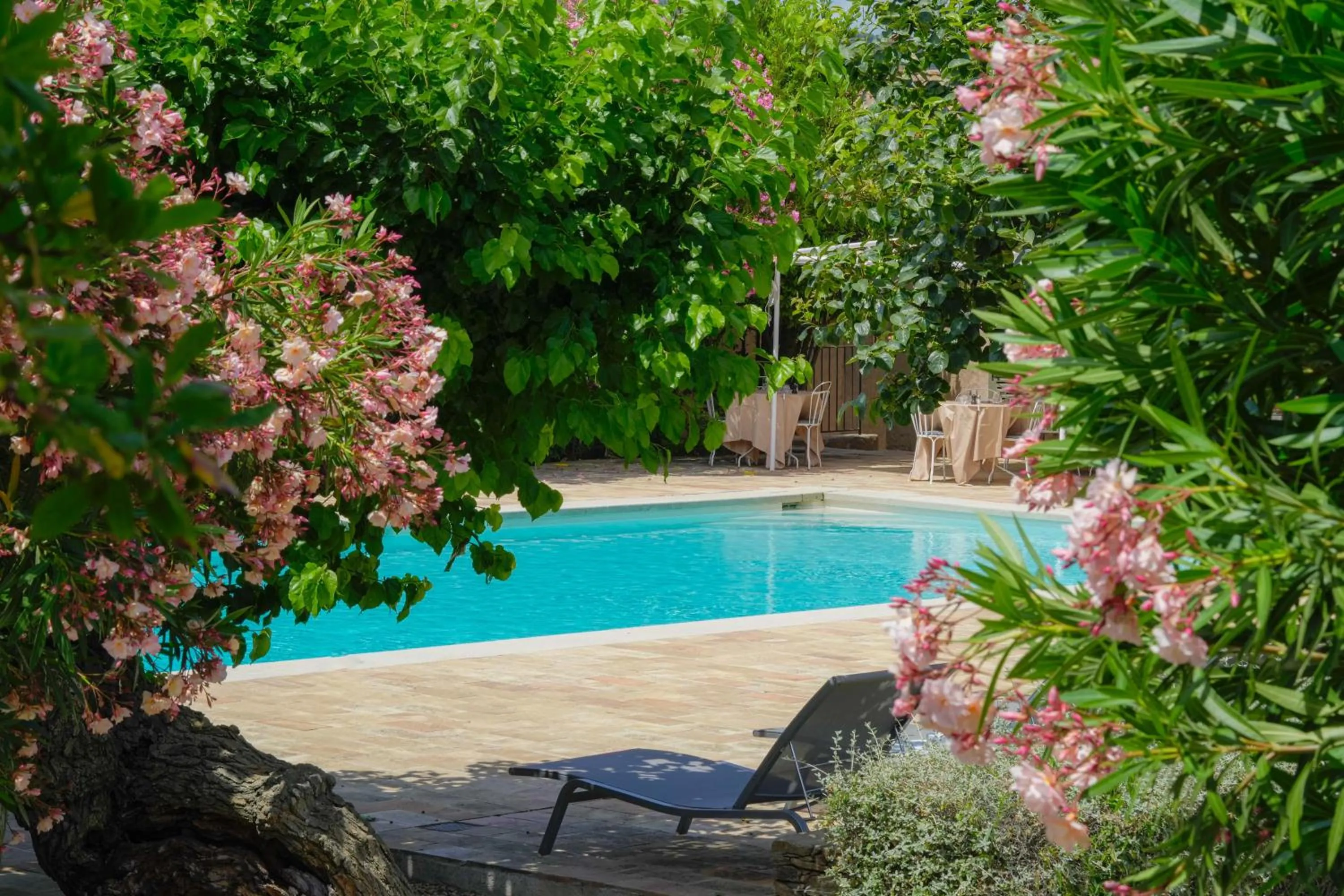 Swimming pool in Hôtel La Figuière