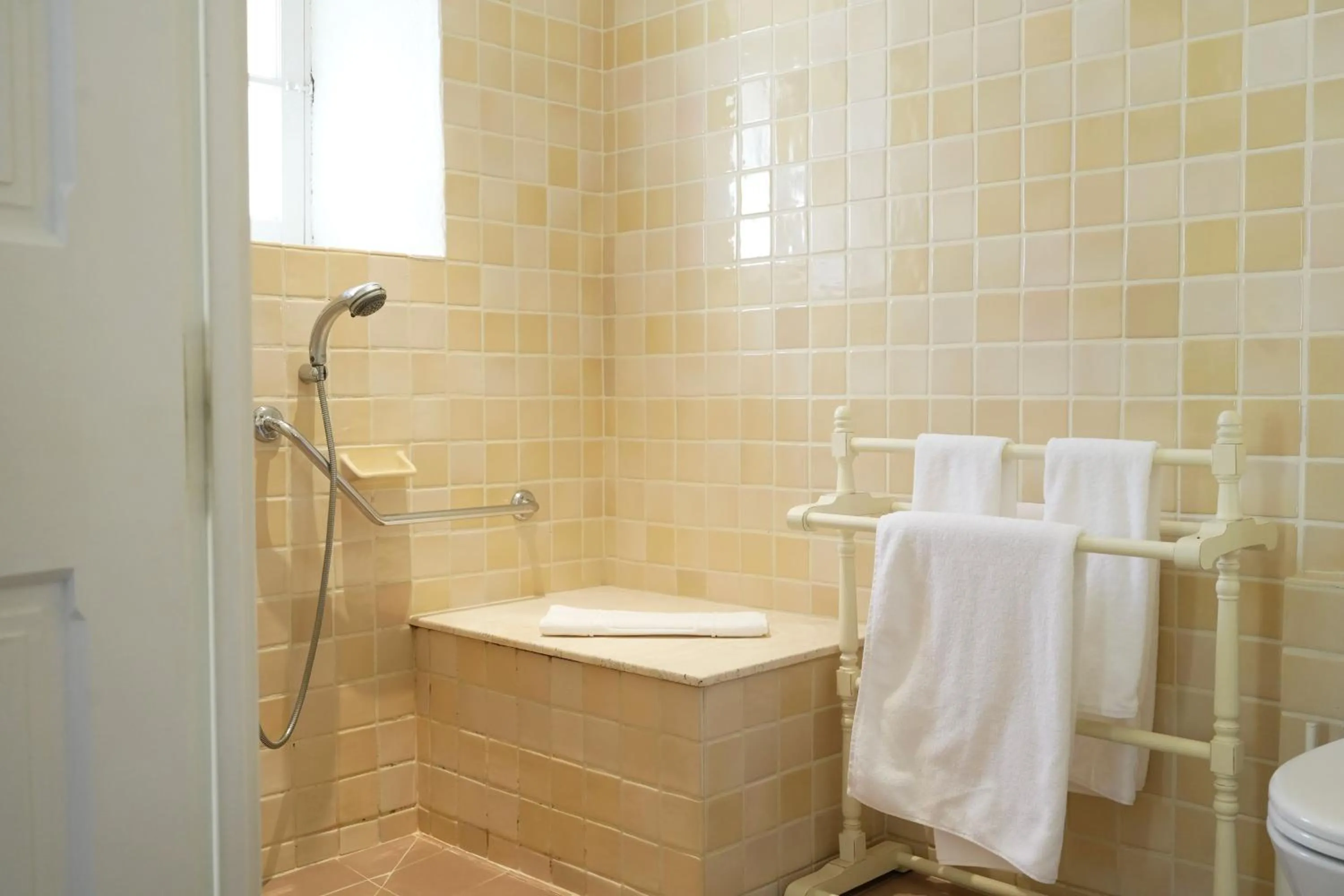 Shower in Hôtel La Figuière