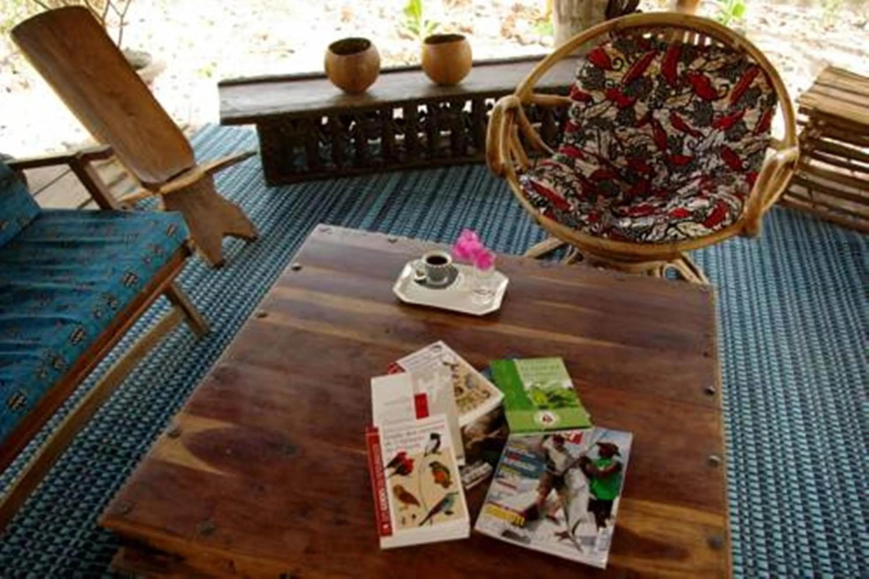 Patio in Bed and breakfast Keur Niaye