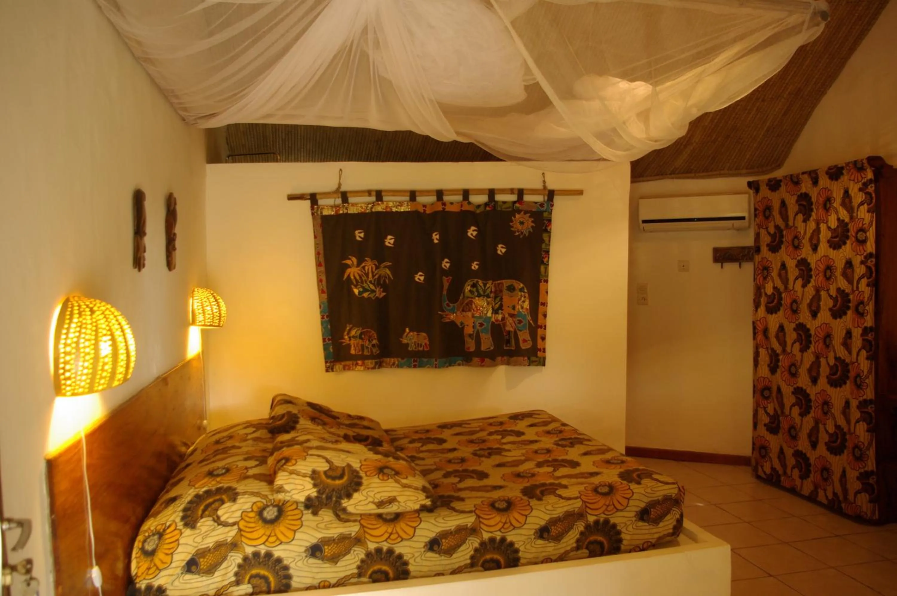Bedroom, Bed in Bed and breakfast Keur Niaye