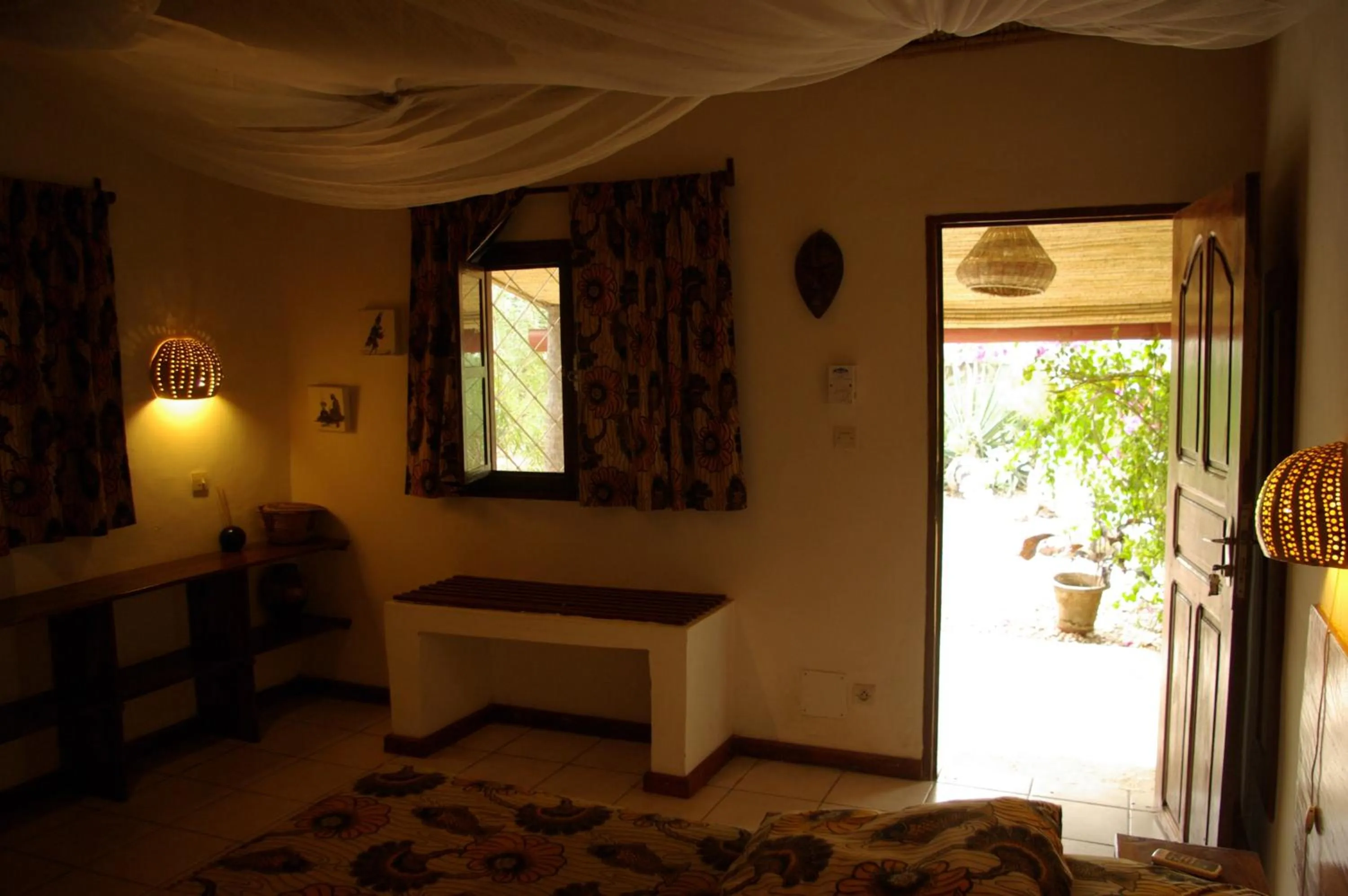 Bed in Bed and breakfast Keur Niaye