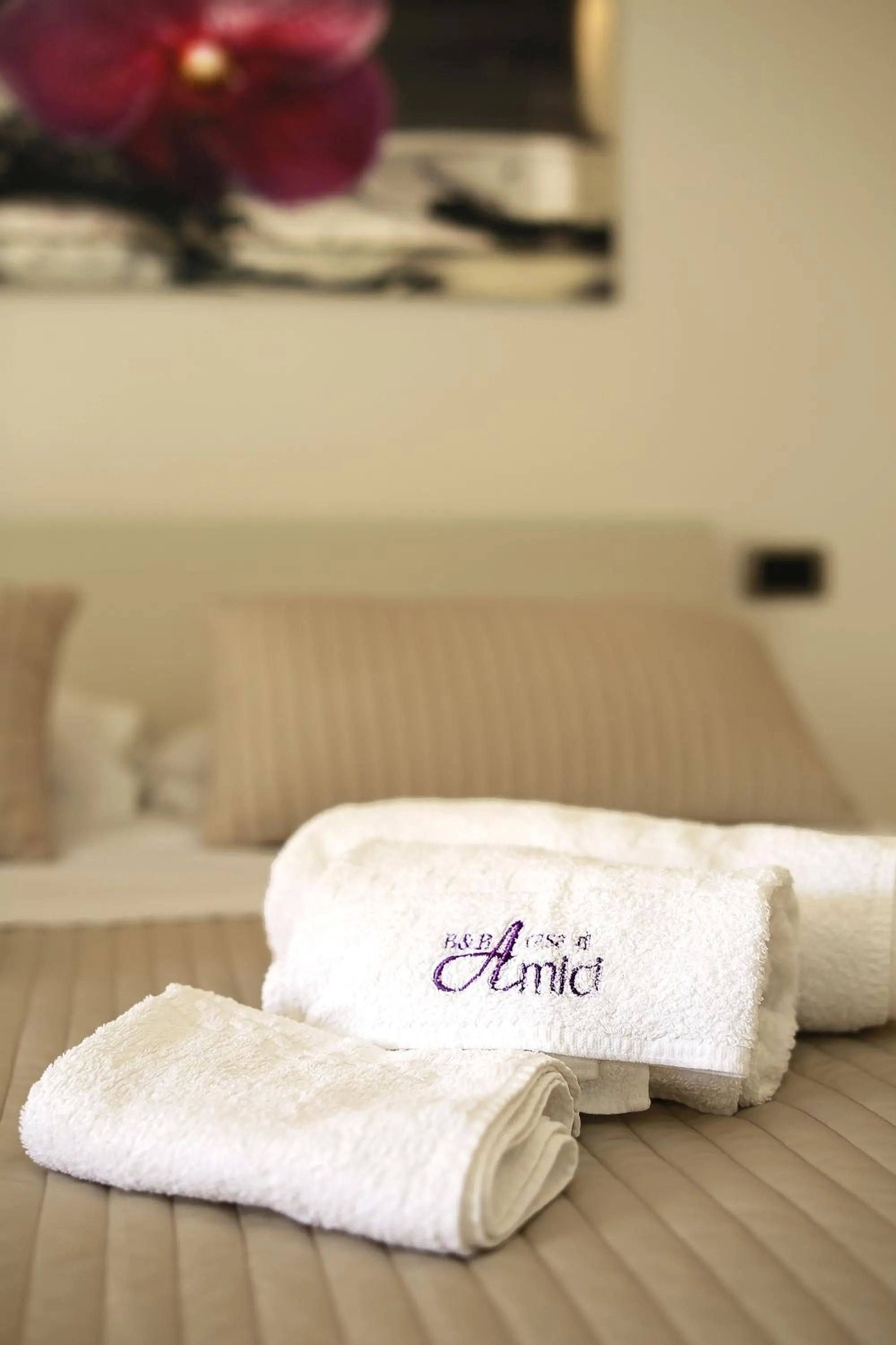 Bed in B&B A casa di amici