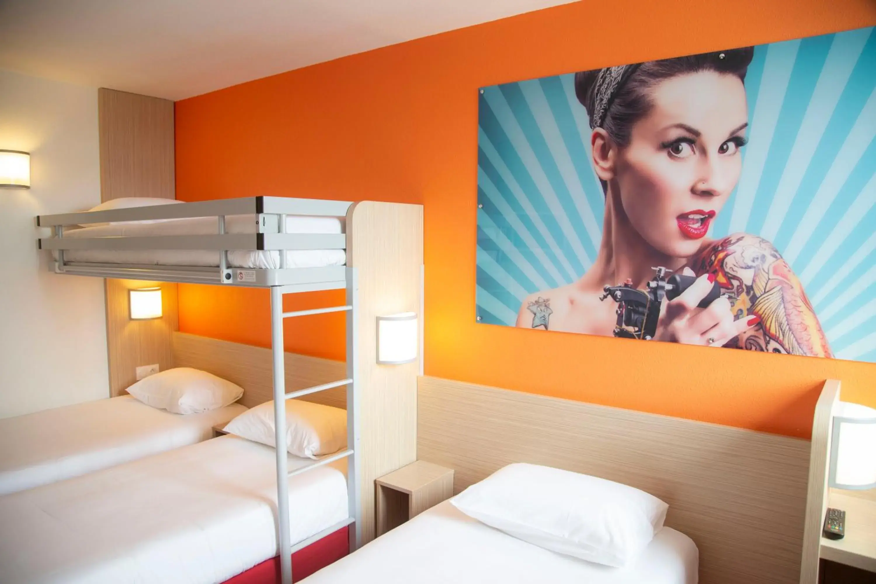 bunk bed, Bed in Kyriad ECO - Arras Saint Laurent Blangy Parc Expo bunk bed, Bed in Kyriad ECO - Arras Saint Laurent Blangy Parc Expo