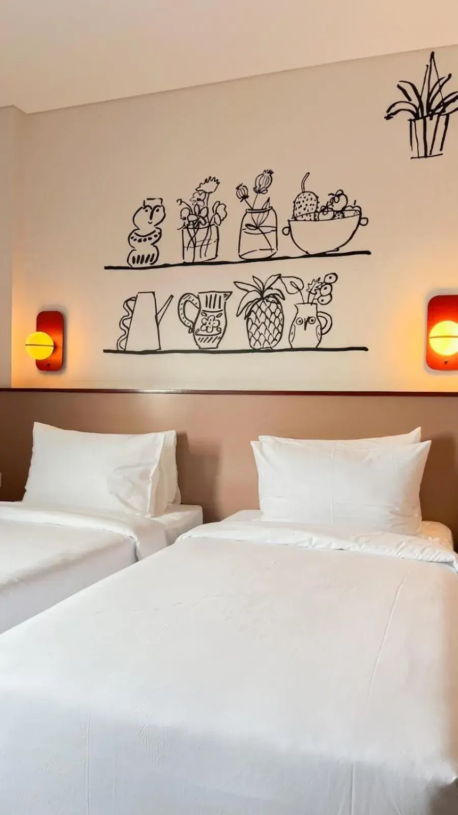 Double or Twin Room in Kotta GO Hotel Tegal Double or Twin Room in Kotta GO Hotel Tegal