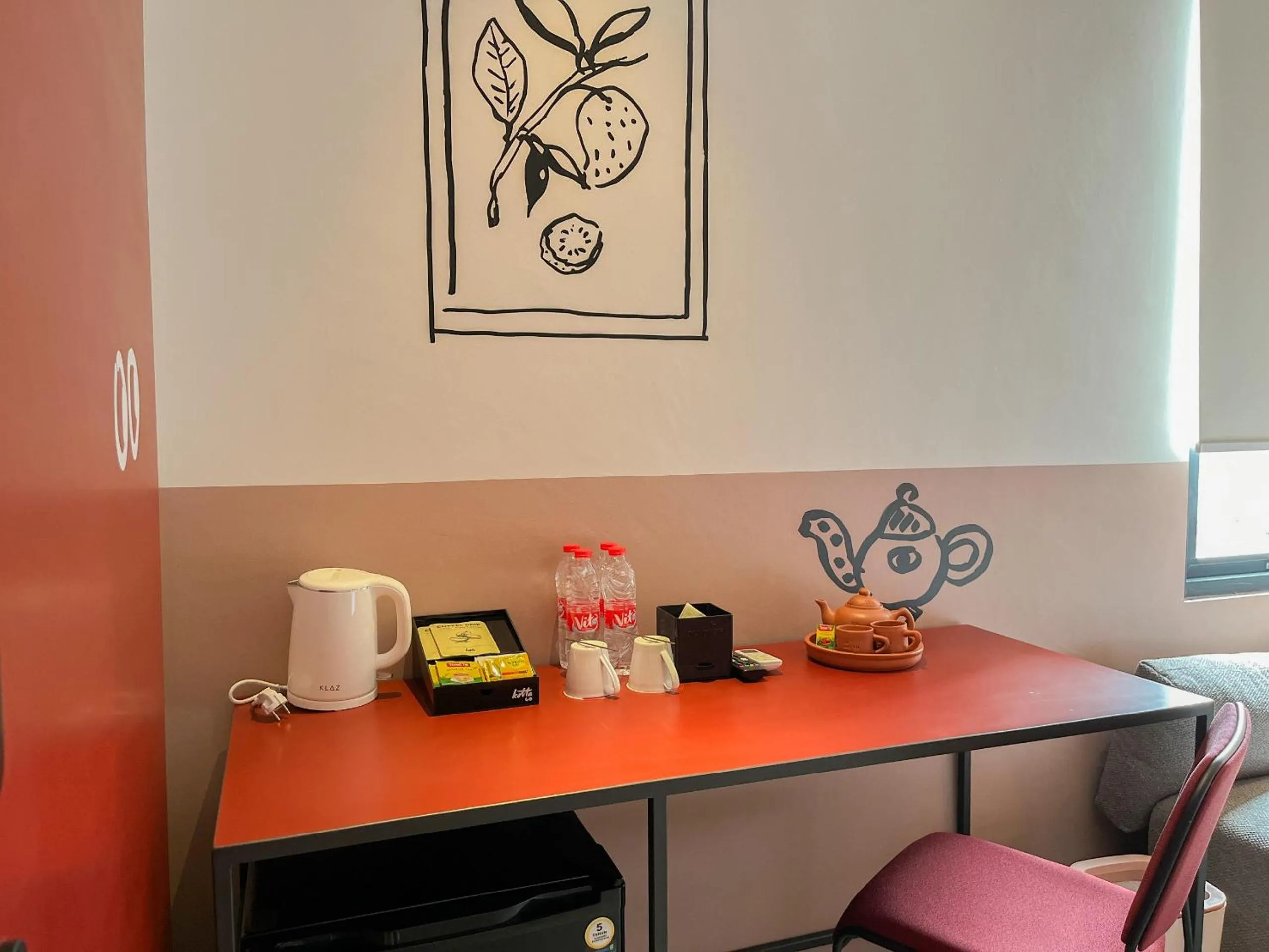 Bedroom in Kotta GO Hotel Tegal