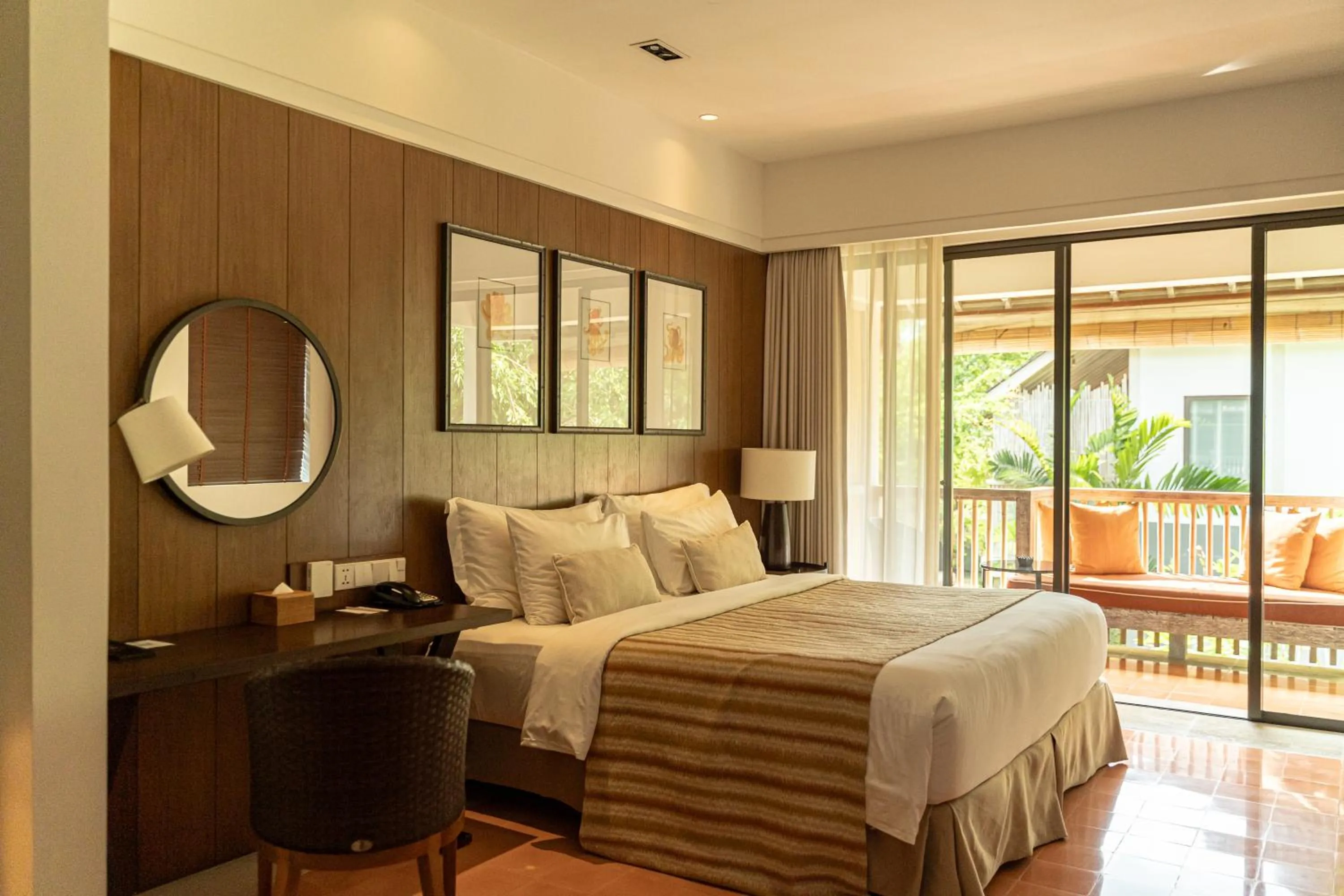 Bedroom, Bed in Sudamala Resort, Ubud, Bali