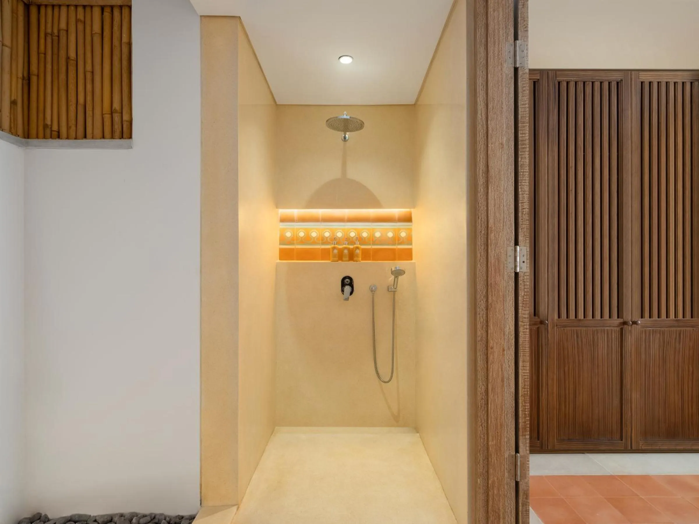 Shower in Sudamala Resort, Ubud, Bali