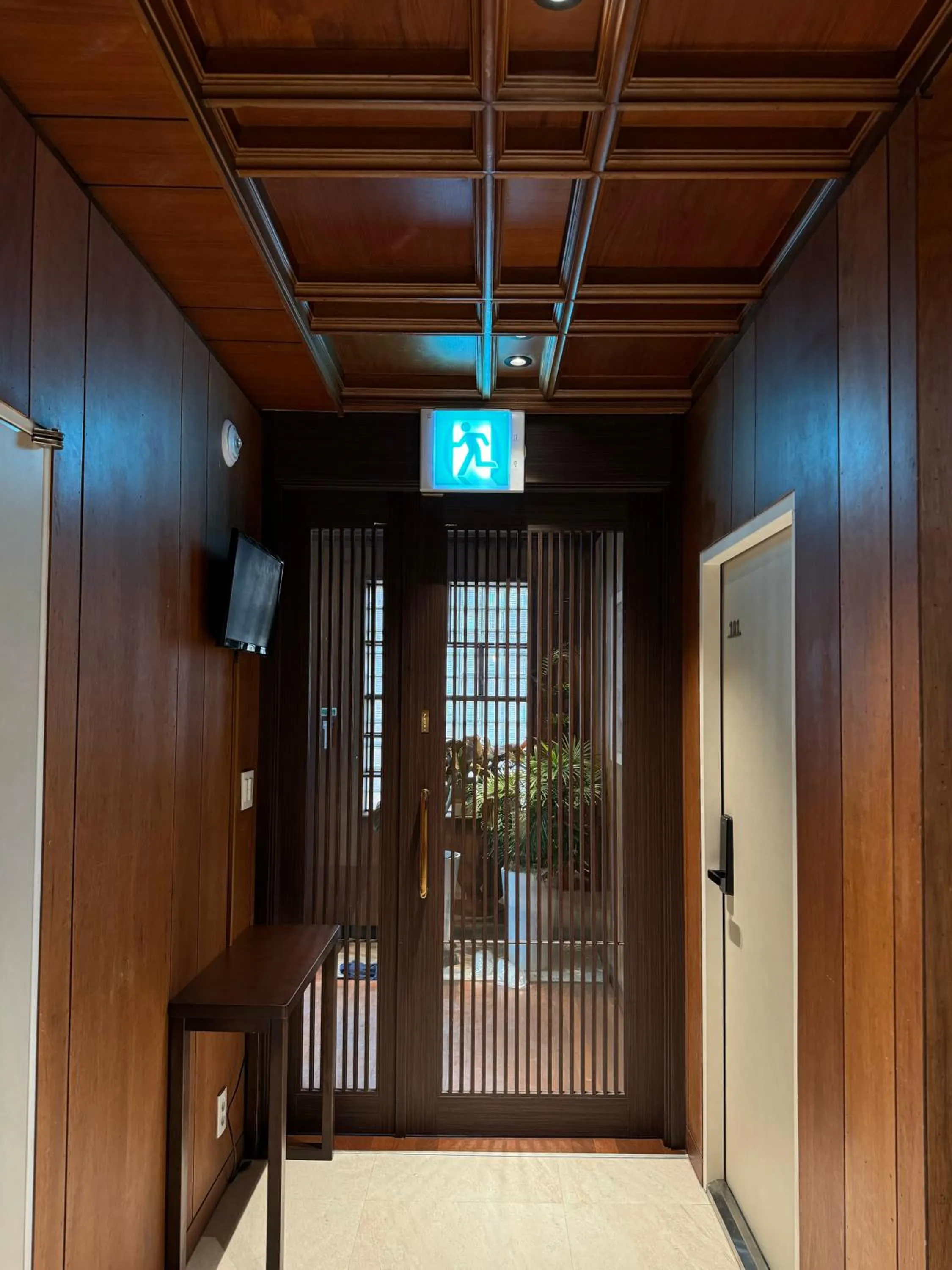 Facade/entrance in DADU House