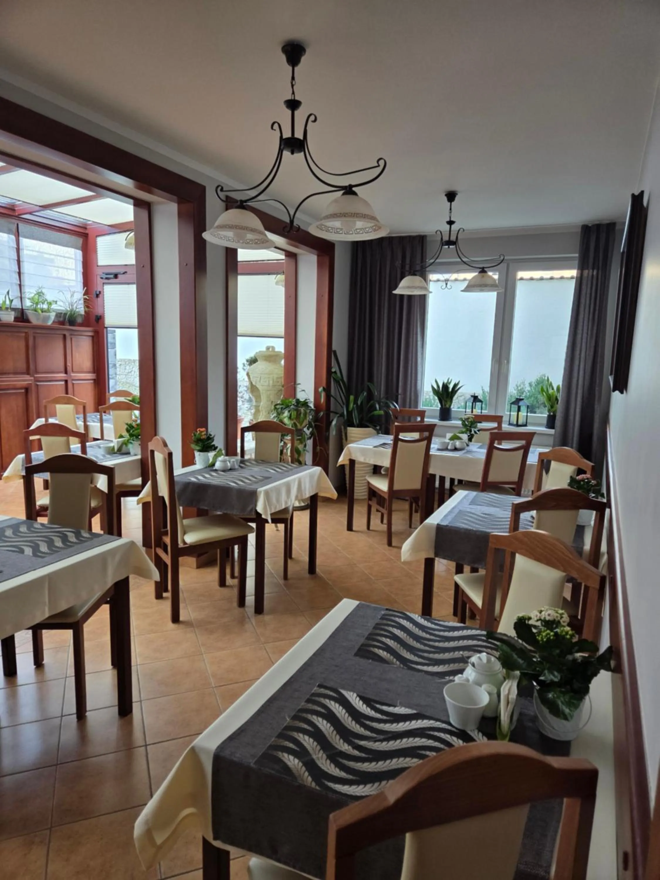 Dining area in Willa Atena