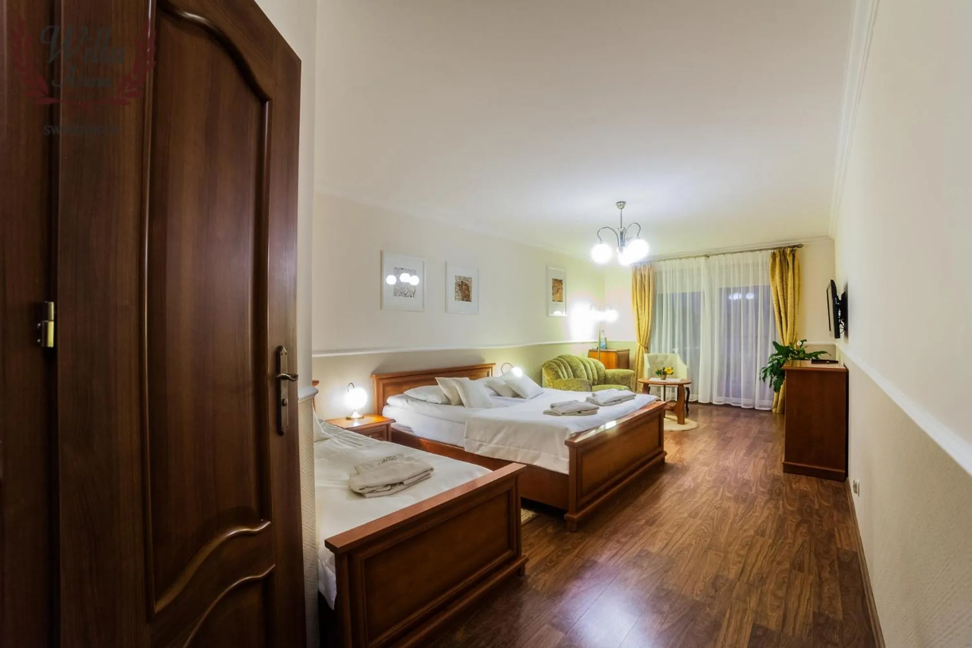 Photo of the whole room, Bed in Willa Atena