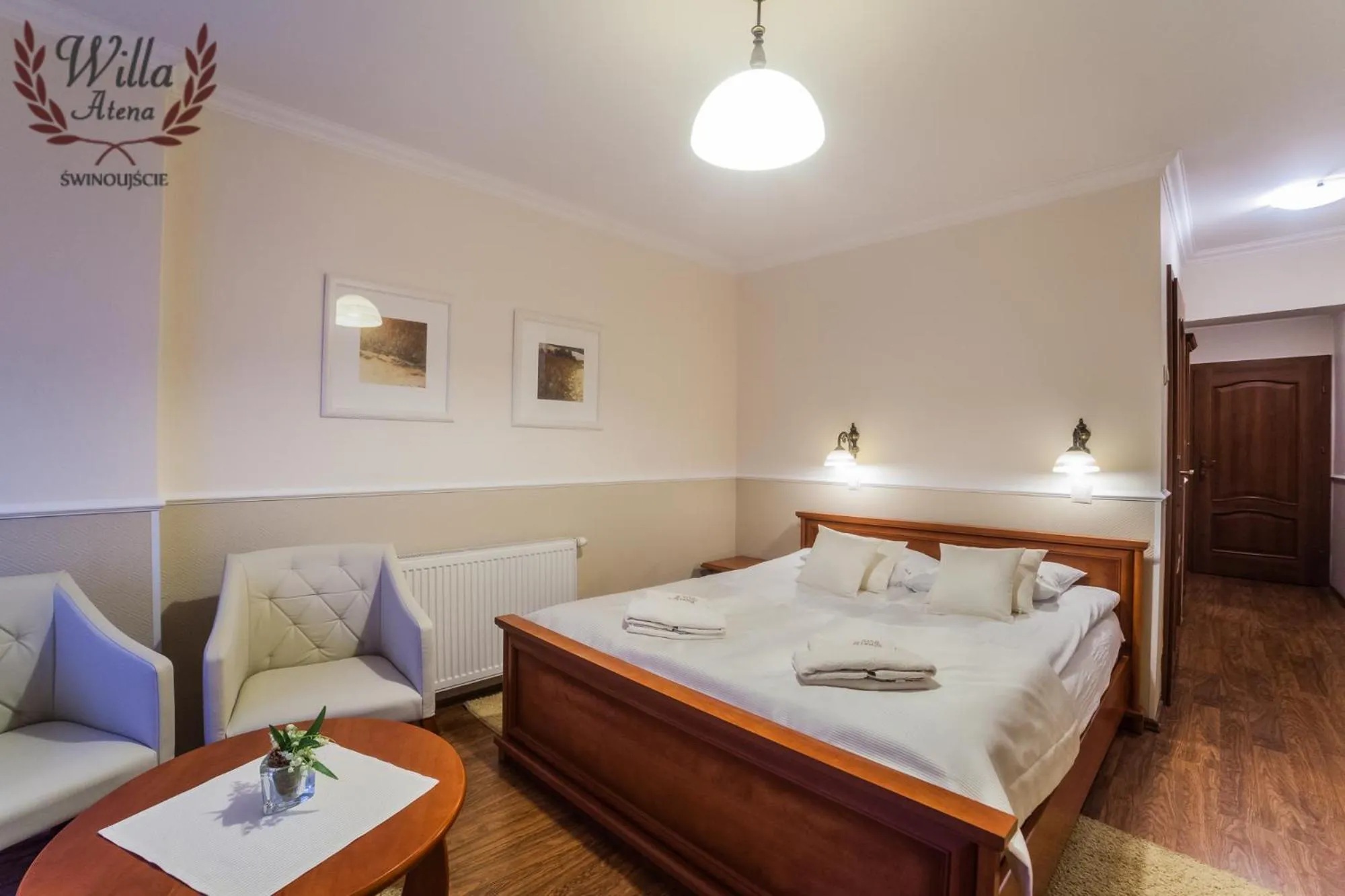 Photo of the whole room, Bed in Willa Atena