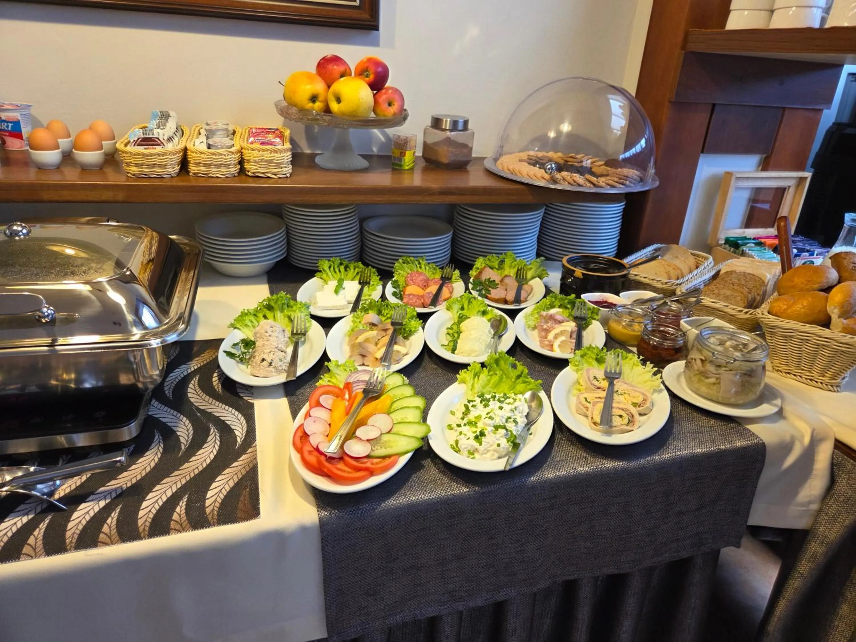 Buffet breakfast in Willa Atena