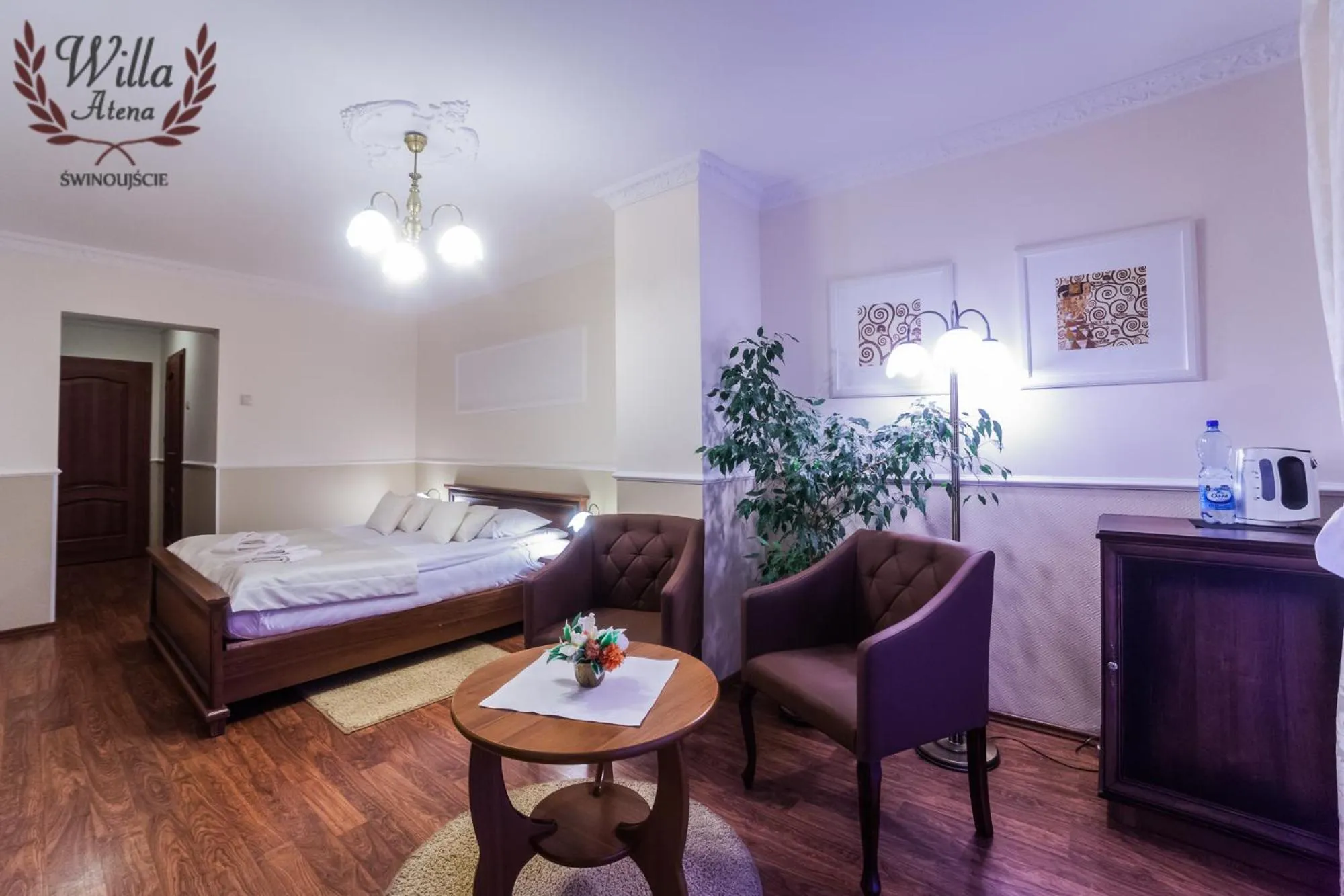 Photo of the whole room, Bed in Willa Atena