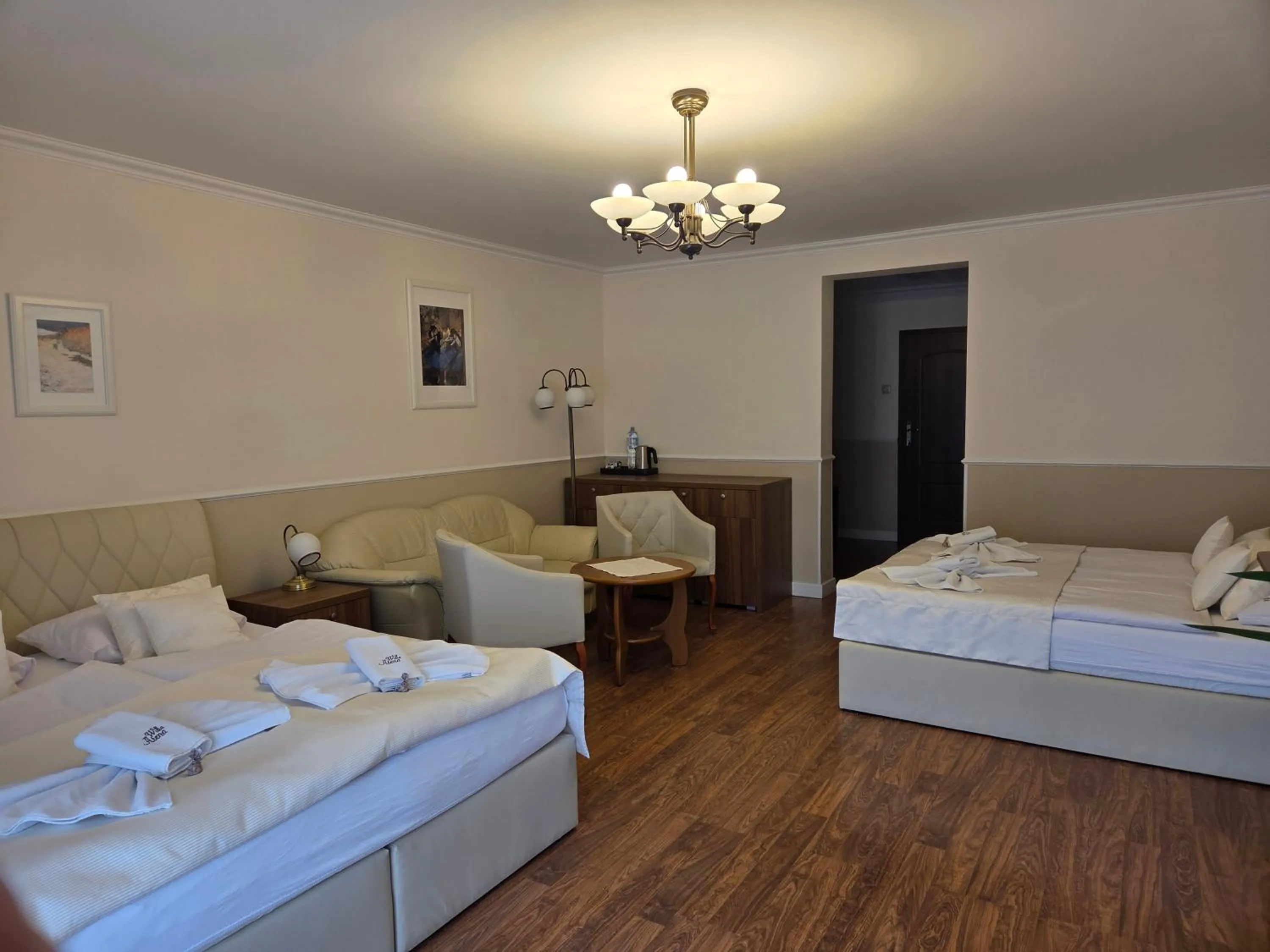 Photo of the whole room, Bed in Willa Atena